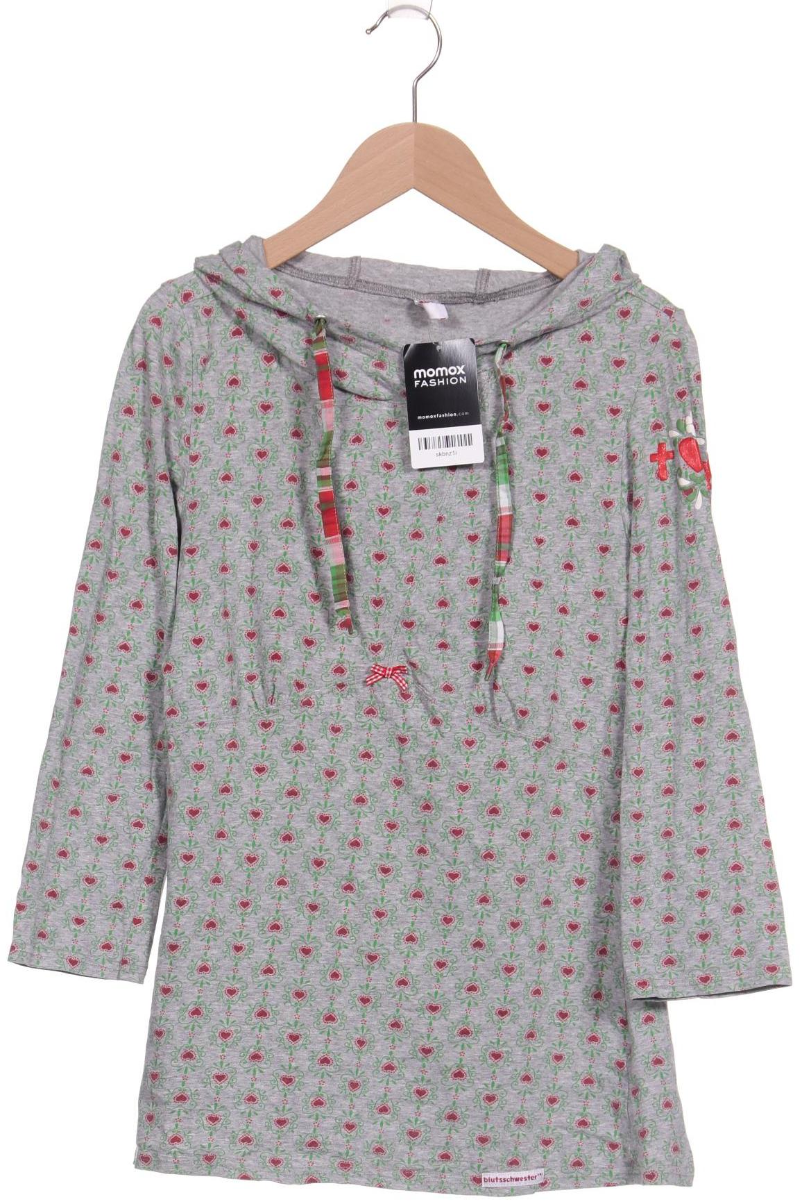 

Blutsgeschwister Damen Langarmshirt, grau, Gr. 38