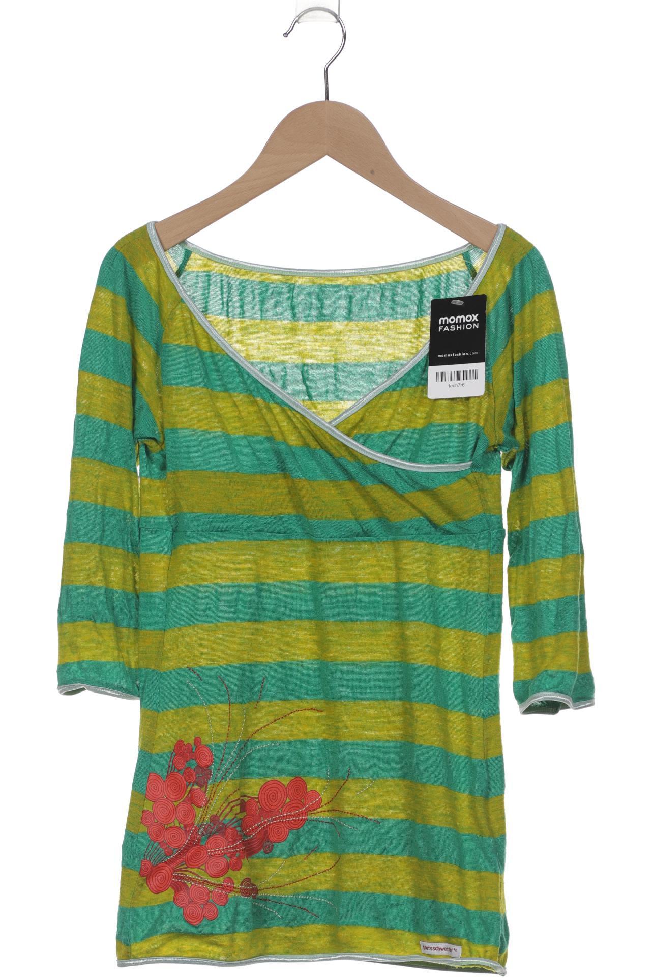 

Blutsgeschwister Damen Langarmshirt, türkis, Gr. 36