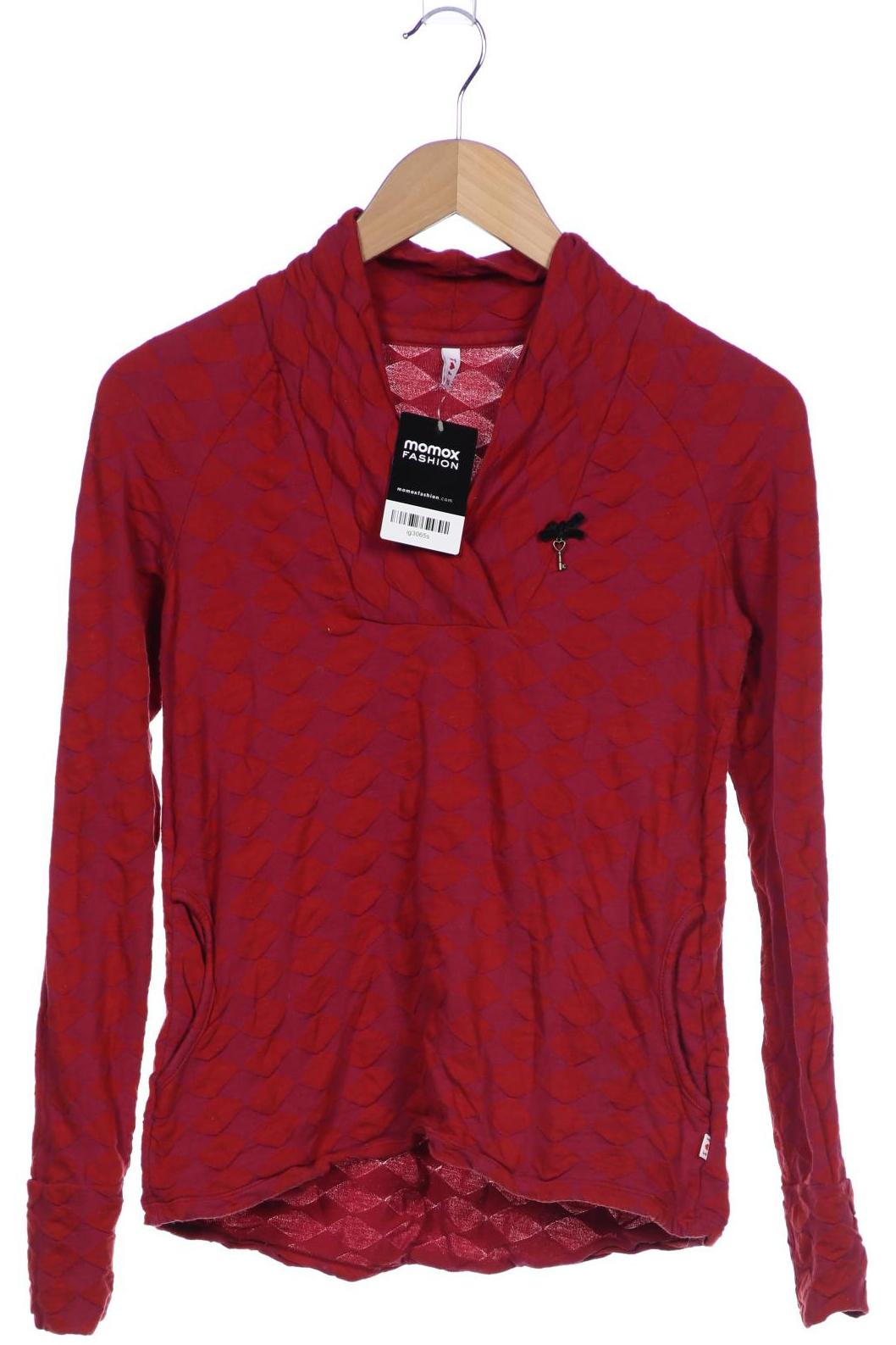 

Blutsgeschwister Damen Langarmshirt, rot, Gr. 34