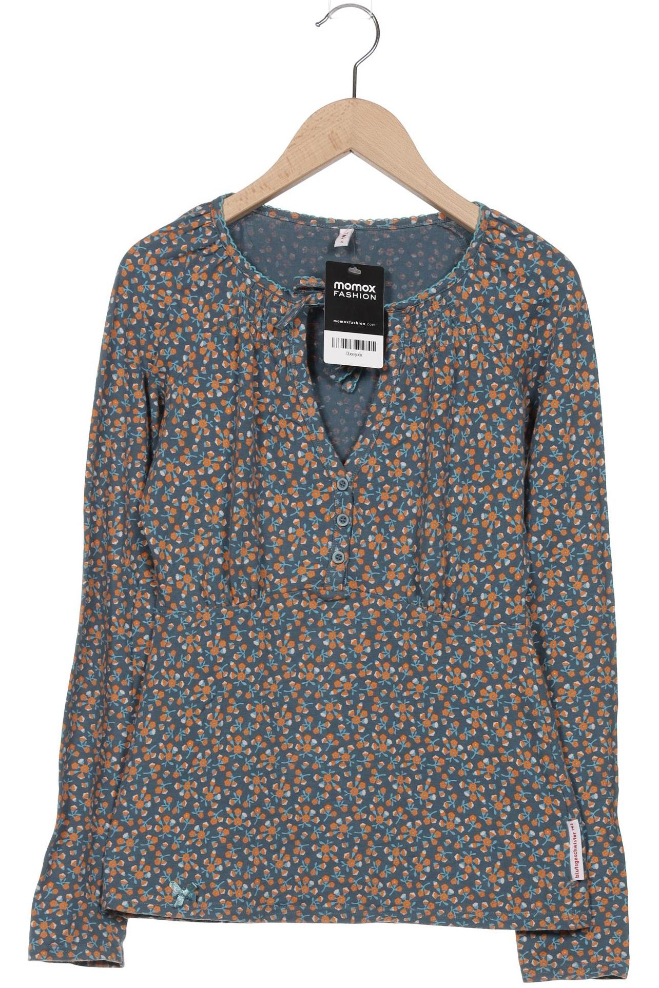 

Blutsgeschwister Damen Langarmshirt, marineblau, Gr. 36