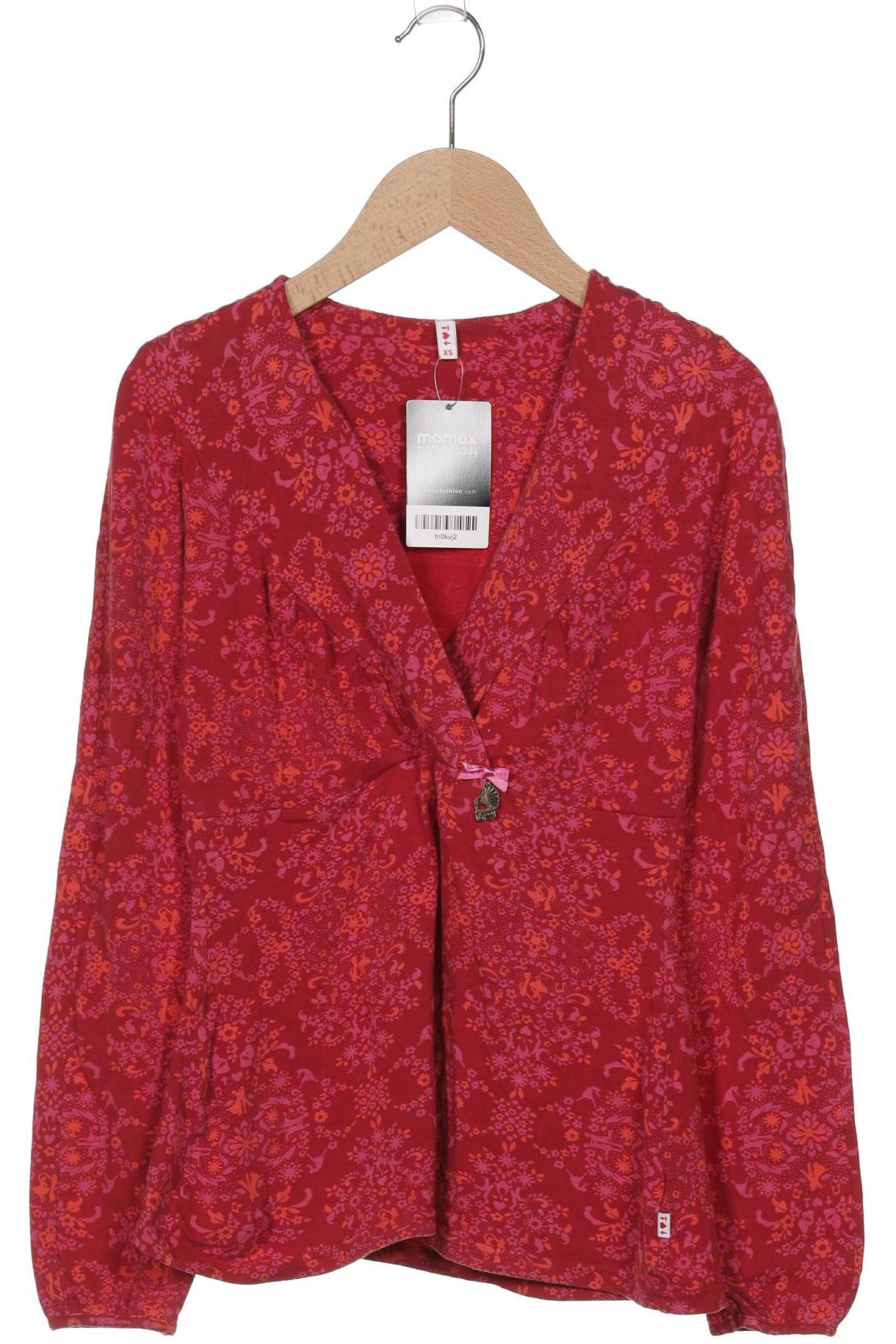 

Blutsgeschwister Damen Langarmshirt, rot, Gr. 34