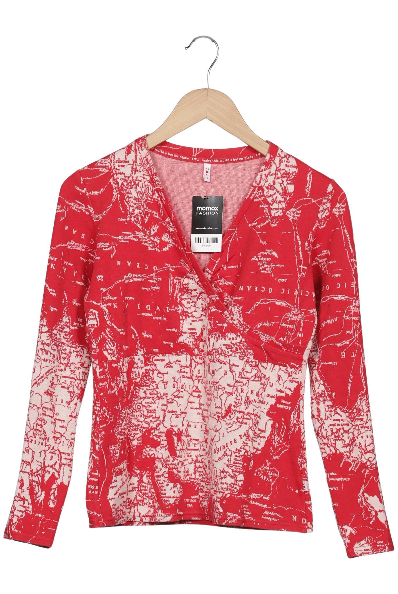 

Blutsgeschwister Damen Langarmshirt, rot, Gr. 36