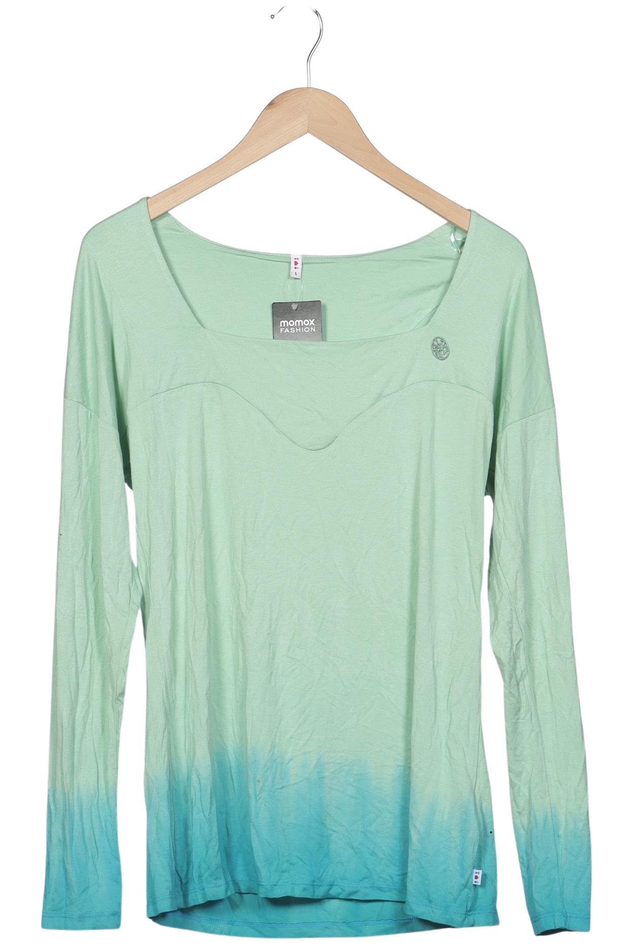 

Blutsgeschwister Damen Langarmshirt, hellgrün, Gr. 42