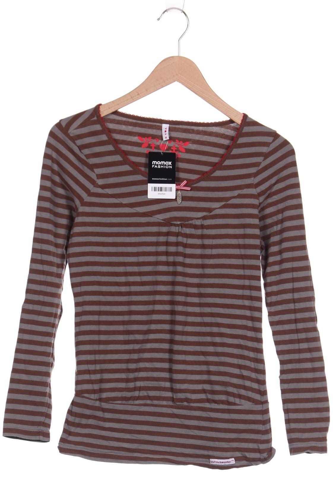 

Blutsgeschwister Damen Langarmshirt, braun