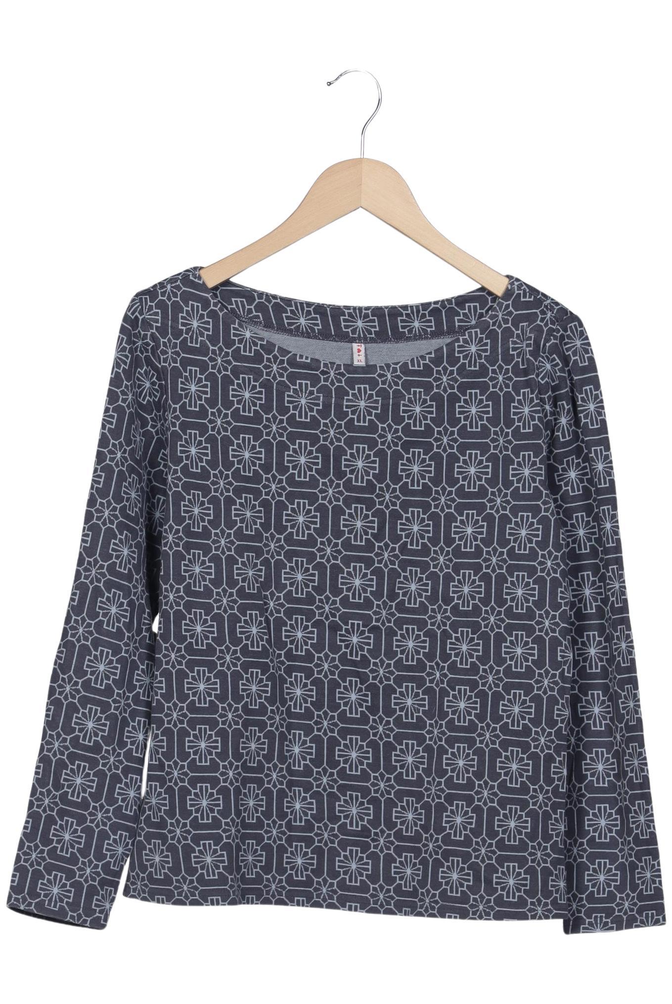 

Blutsgeschwister Damen Langarmshirt, blau, Gr. 44