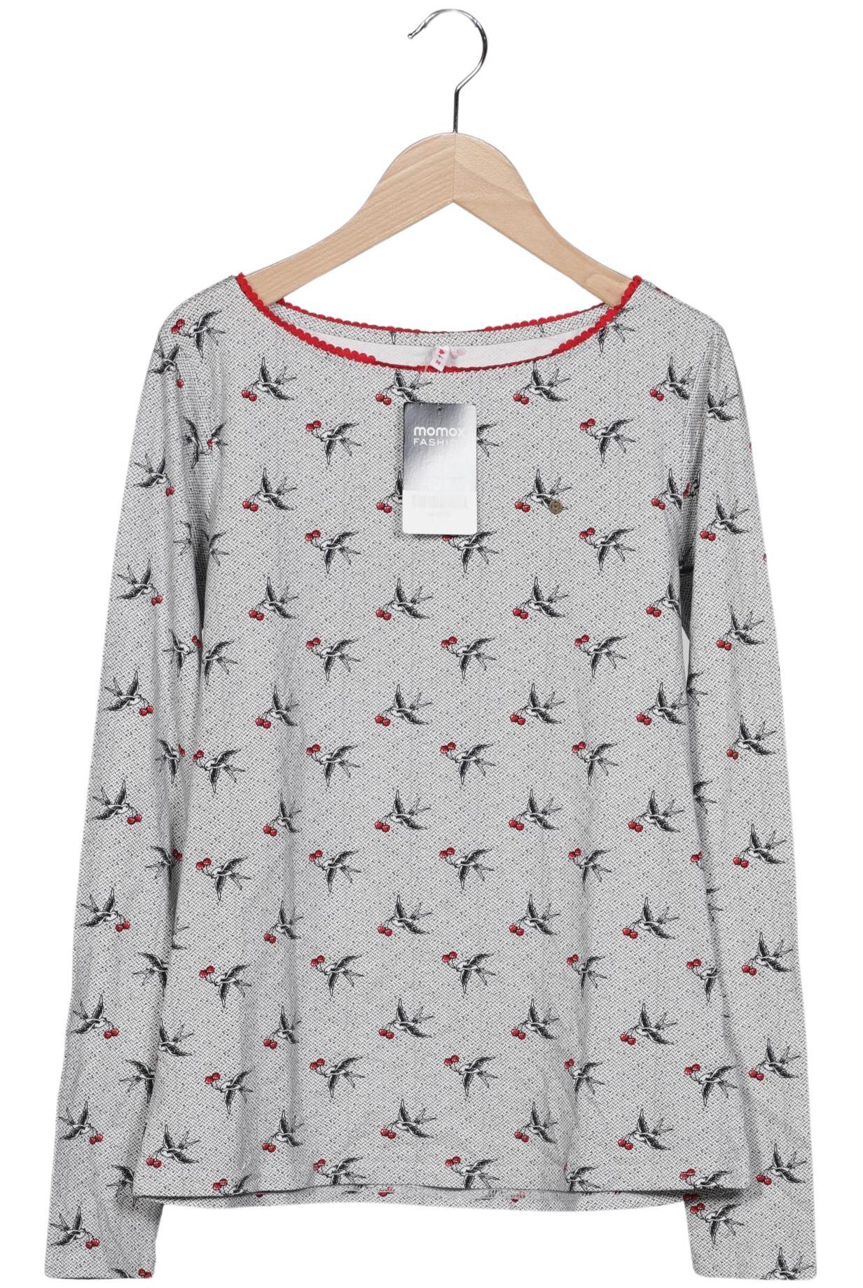 

Blutsgeschwister Damen Langarmshirt, weiß, Gr. 38