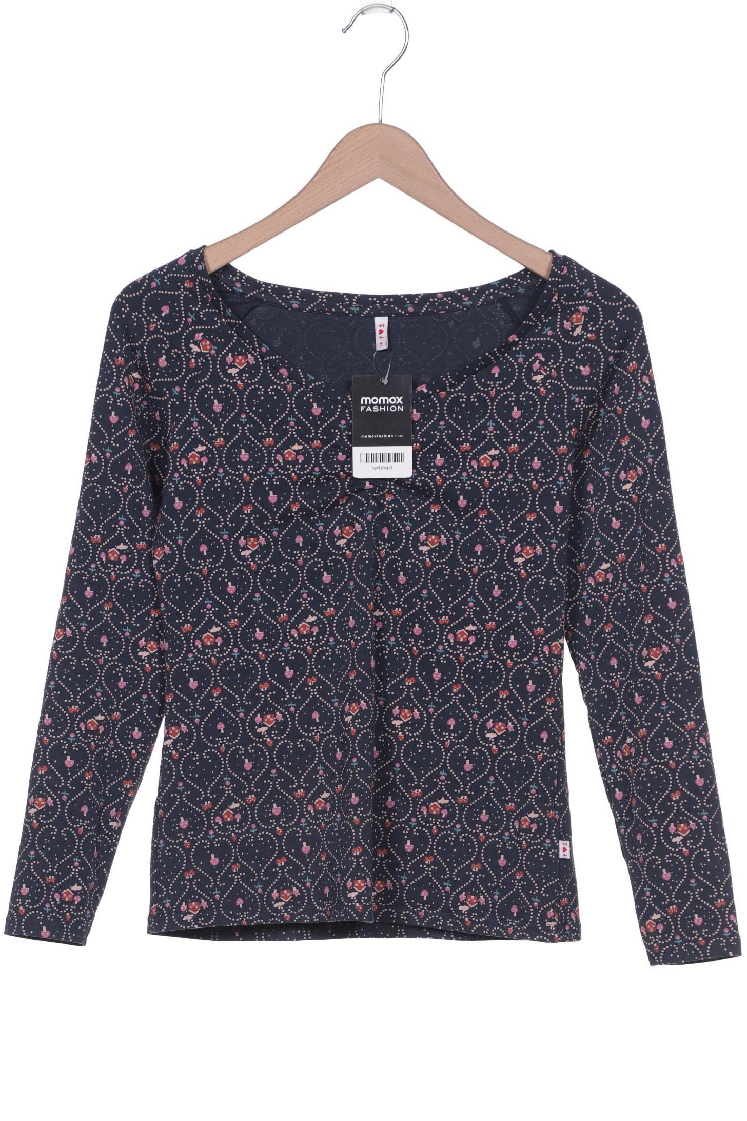 

Blutsgeschwister Damen Langarmshirt, marineblau