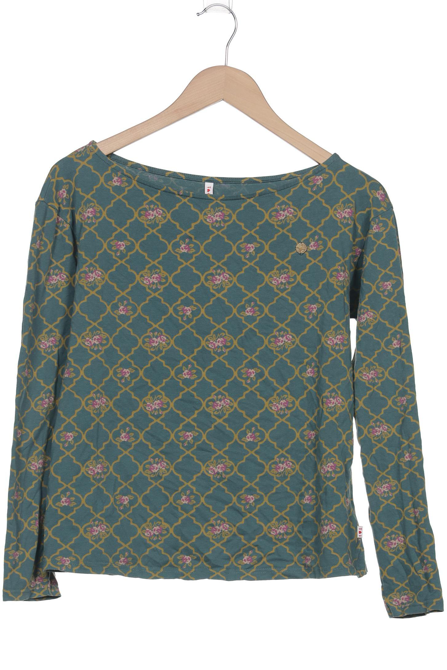 

Blutsgeschwister Damen Langarmshirt, türkis, Gr. 38