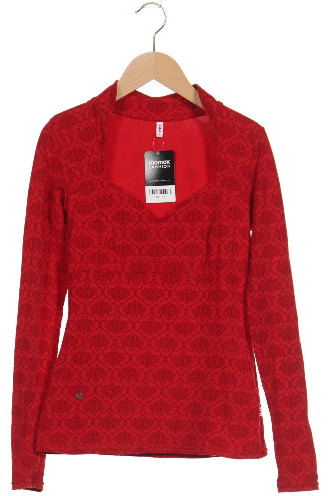 

Blutsgeschwister Damen Langarmshirt, rot, Gr. 36