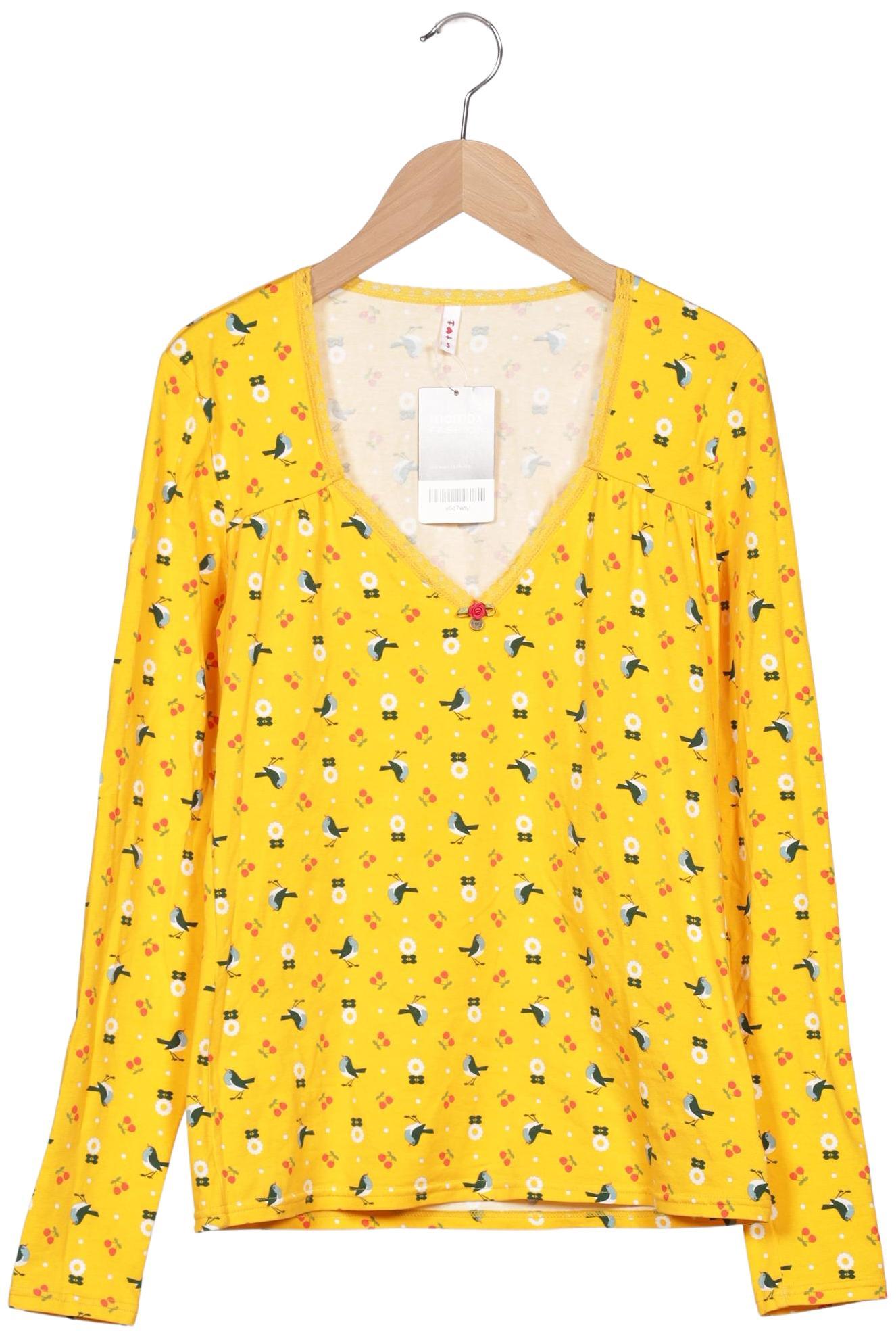 

Blutsgeschwister Damen Langarmshirt, gelb, Gr. 36