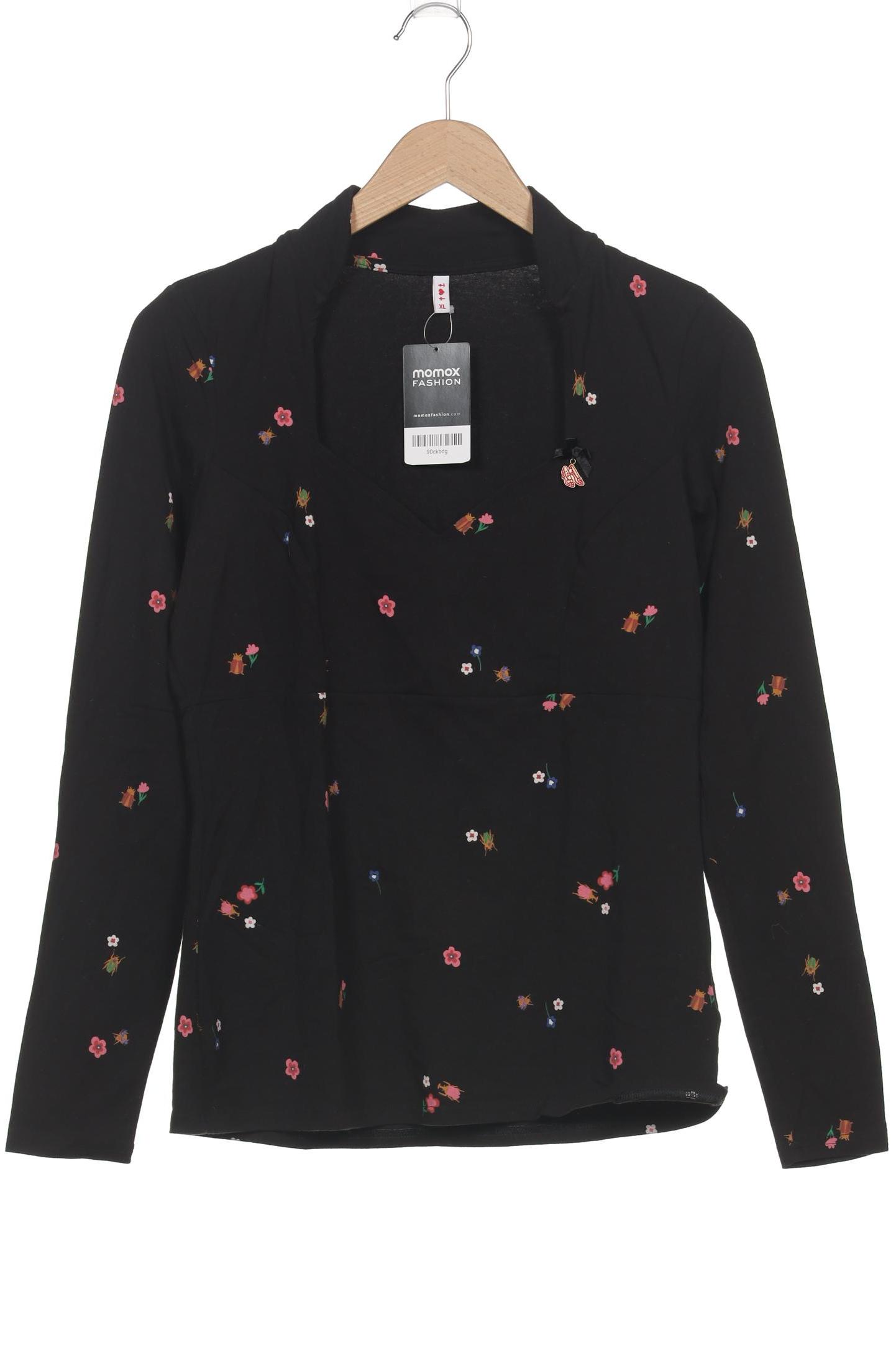 

Blutsgeschwister Damen Langarmshirt, schwarz, Gr. 44