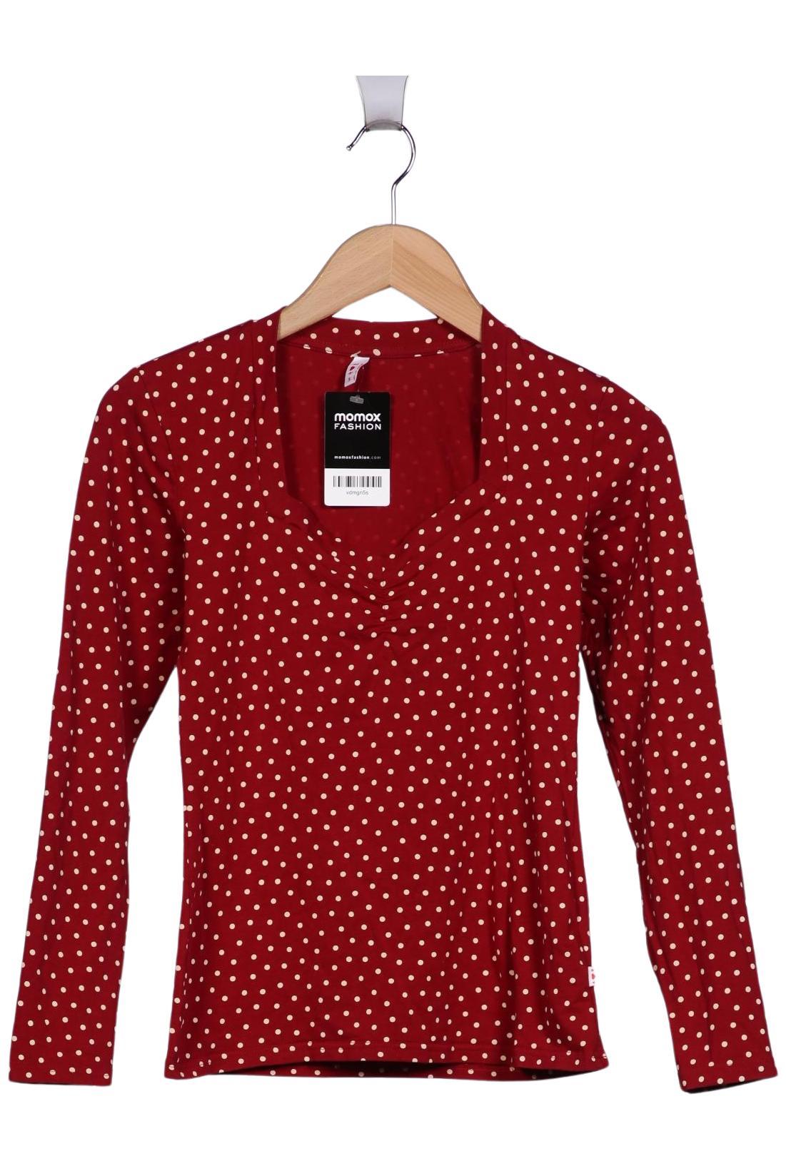 

Blutsgeschwister Damen Langarmshirt, rot, Gr. 36
