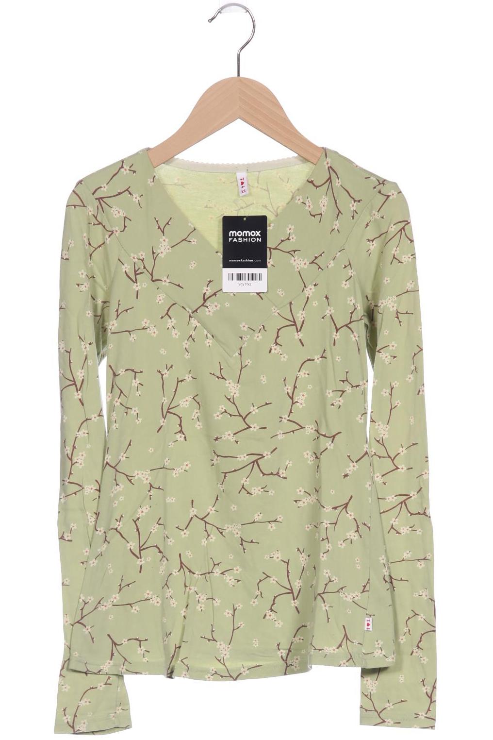 

Blutsgeschwister Damen Langarmshirt, hellgrün, Gr. 34