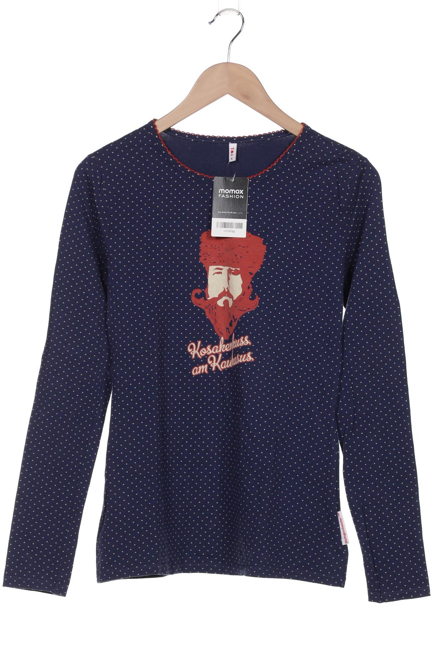 

Blutsgeschwister Damen Langarmshirt, marineblau, Gr. 42