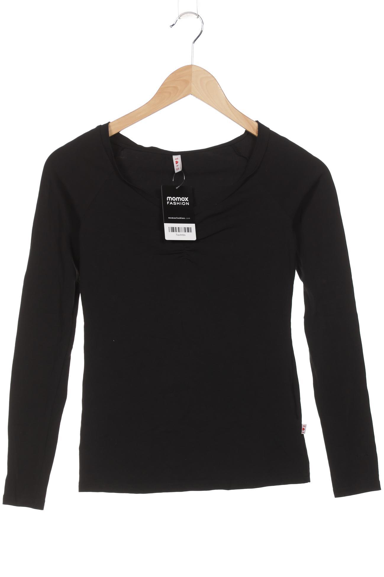 

Blutsgeschwister Damen Langarmshirt, schwarz, Gr. 34