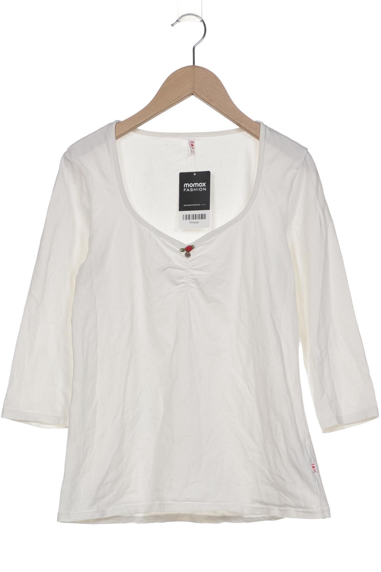 

Blutsgeschwister Damen Langarmshirt, weiß, Gr. 42