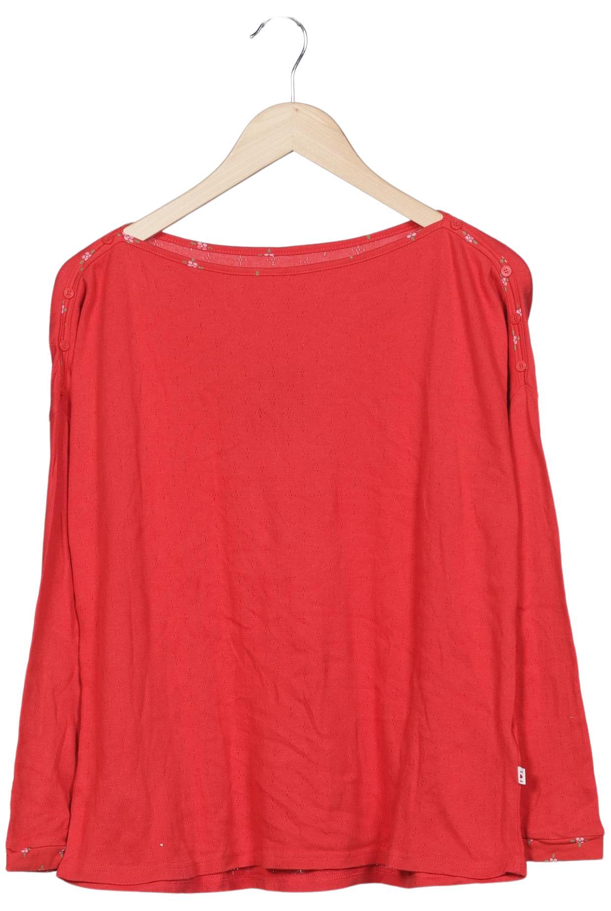 

Blutsgeschwister Damen Langarmshirt, rot, Gr. 36