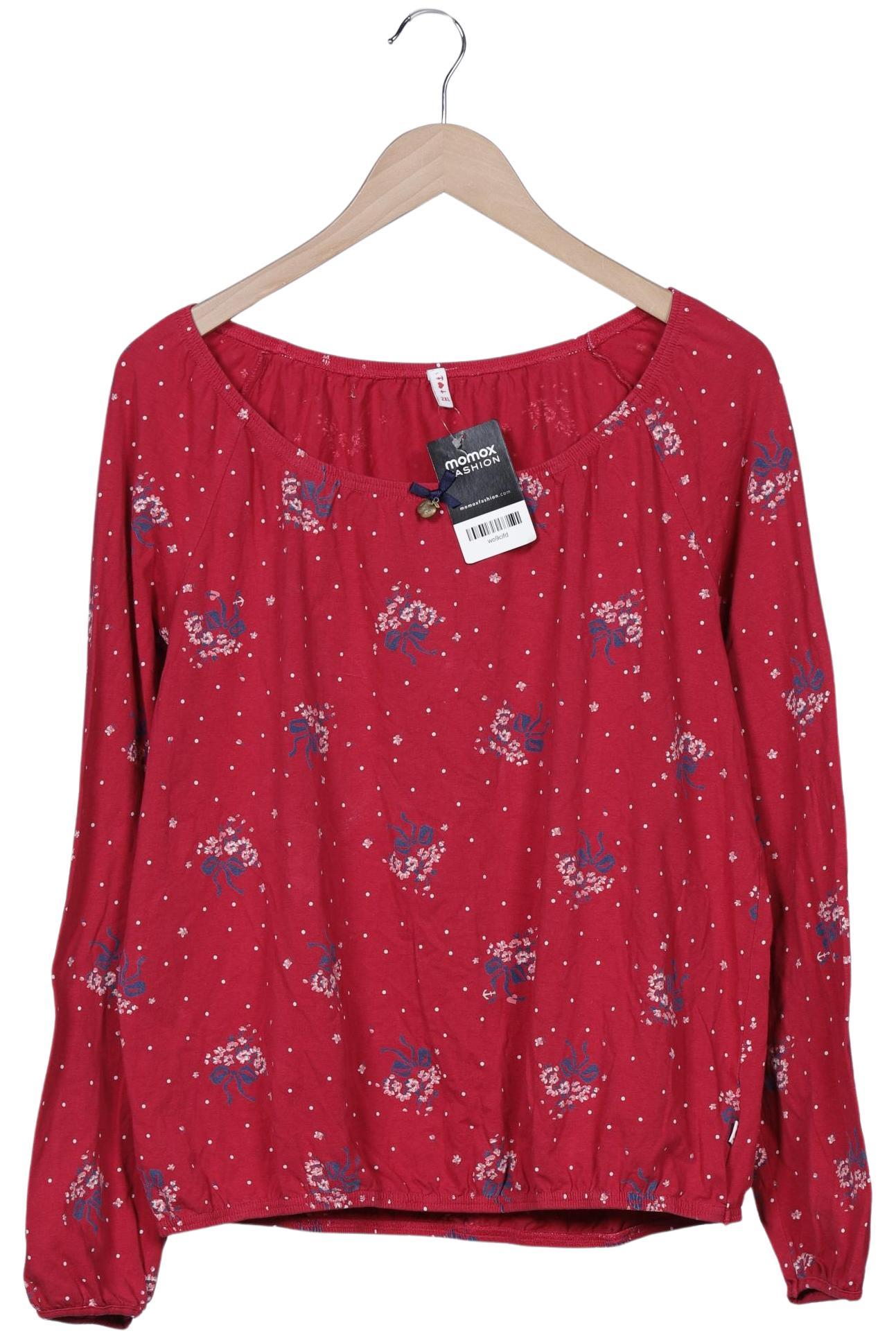 

Blutsgeschwister Damen Langarmshirt, rot, Gr. 46