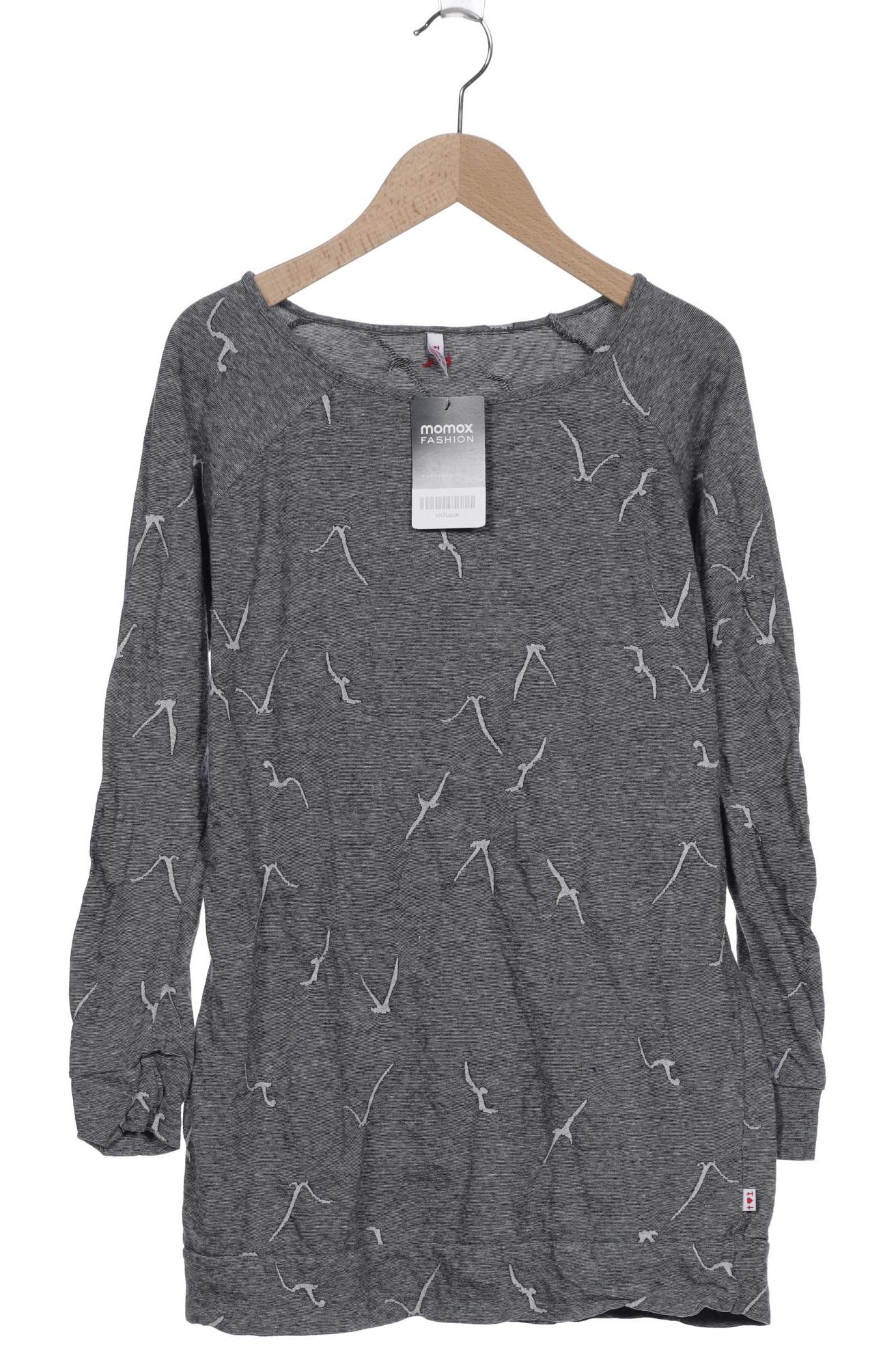 

Blutsgeschwister Damen Langarmshirt, grau, Gr. 34