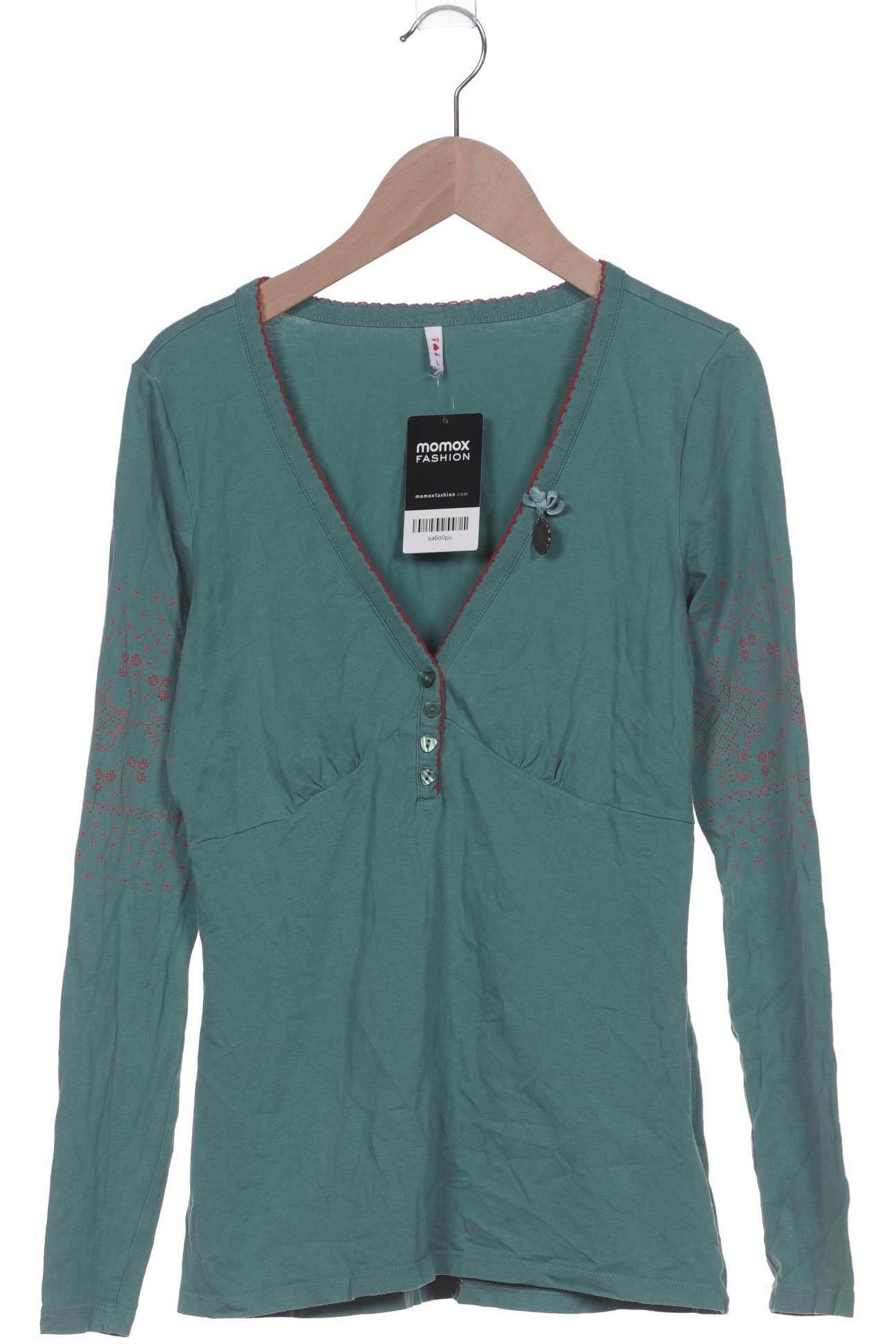 

Blutsgeschwister Damen Langarmshirt, türkis, Gr. 42