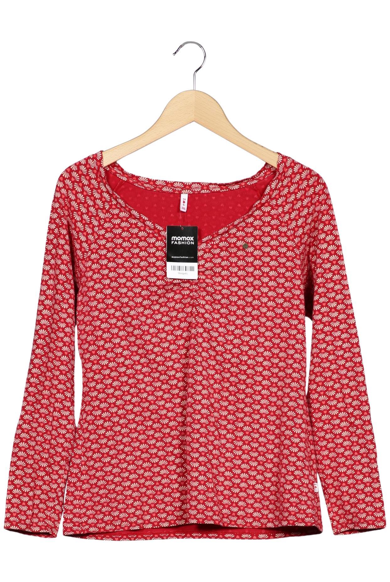 

Blutsgeschwister Damen Langarmshirt, rot, Gr. 46