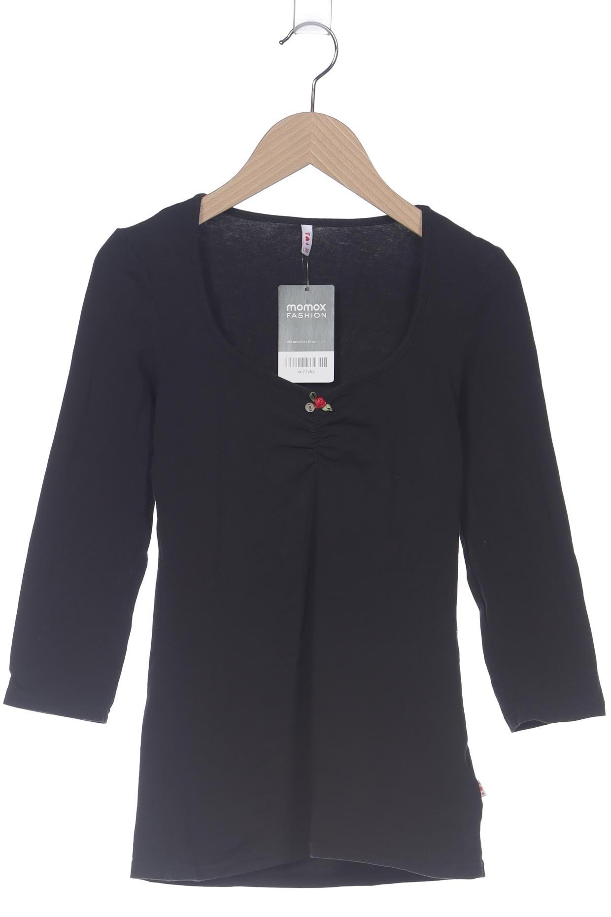 

Blutsgeschwister Damen Langarmshirt, schwarz, Gr. 34