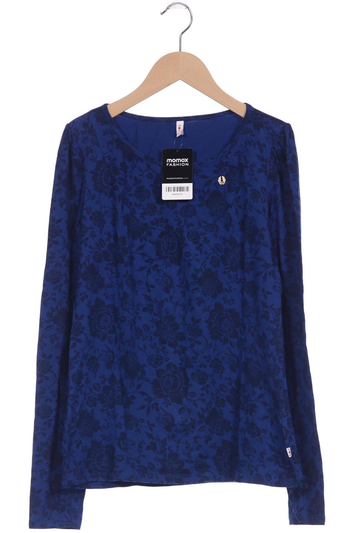 

Blutsgeschwister Damen Langarmshirt, blau, Gr. 42