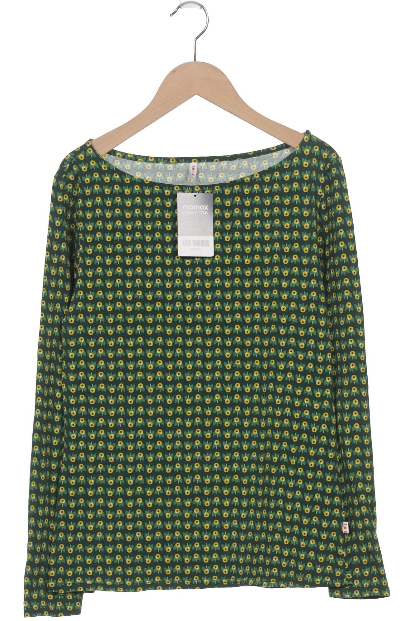 

Blutsgeschwister Damen Langarmshirt, grün, Gr. 38