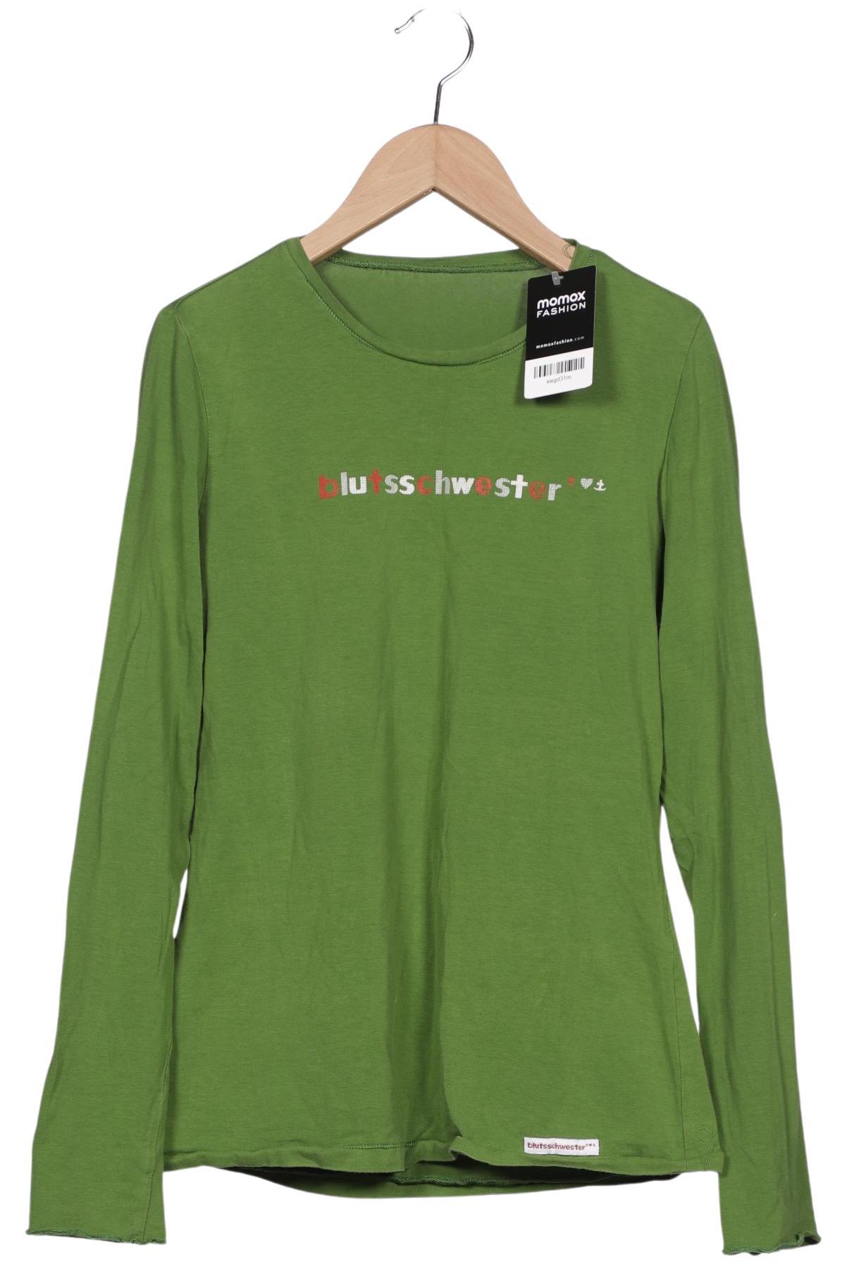 

Blutsgeschwister Damen Langarmshirt, grün, Gr. 38