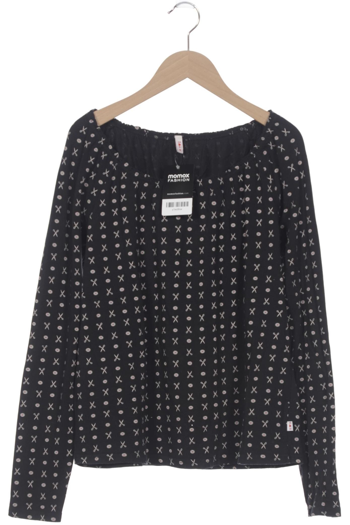 

Blutsgeschwister Damen Langarmshirt, schwarz, Gr. 38
