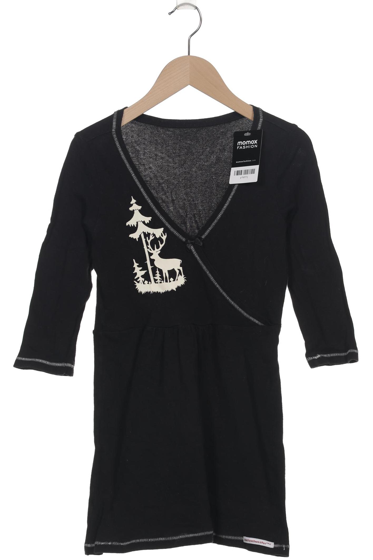 

Blutsgeschwister Damen Langarmshirt, schwarz, Gr. 36