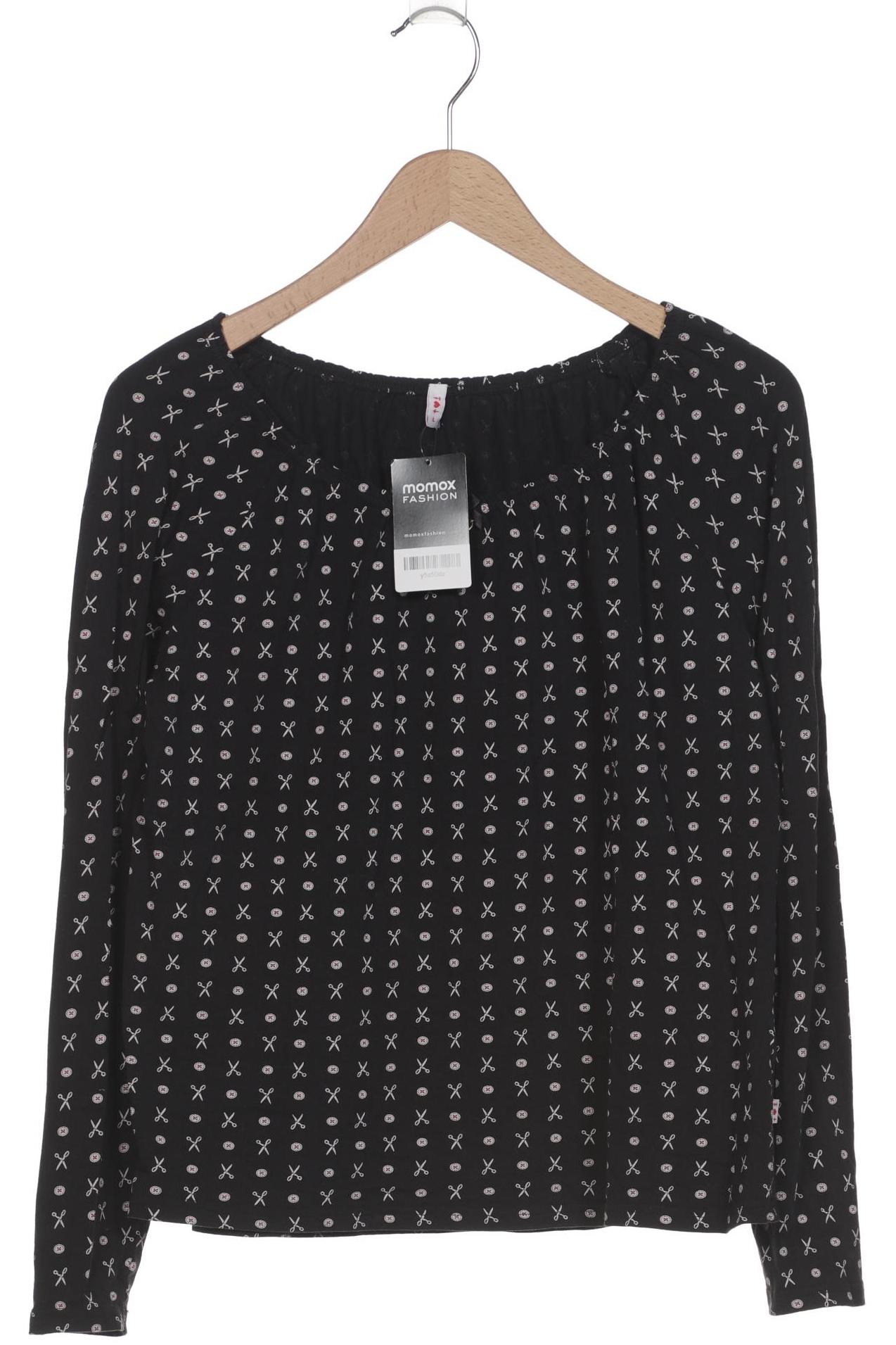 

Blutsgeschwister Damen Langarmshirt, schwarz, Gr. 42