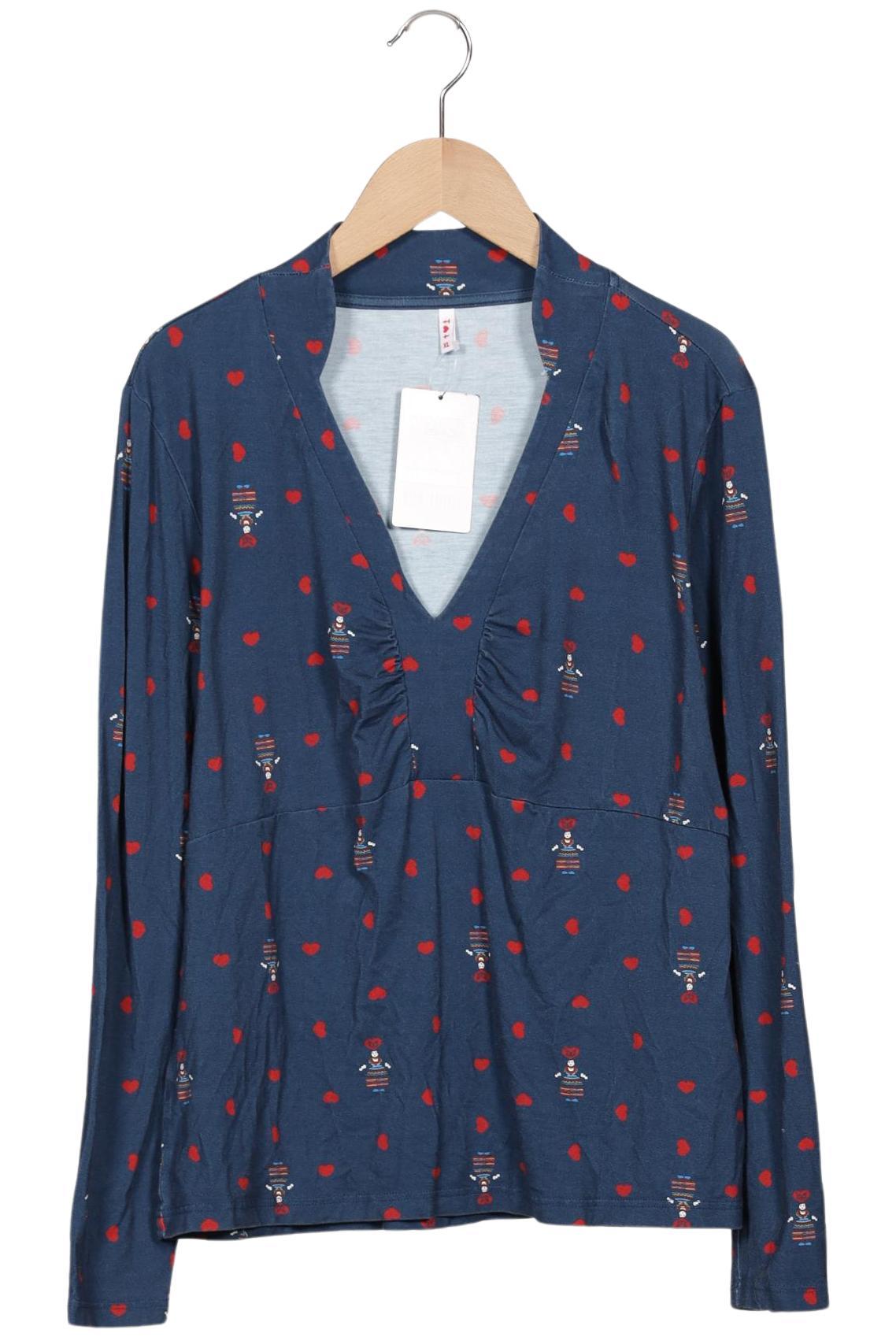 

Blutsgeschwister Damen Langarmshirt, marineblau, Gr. 44