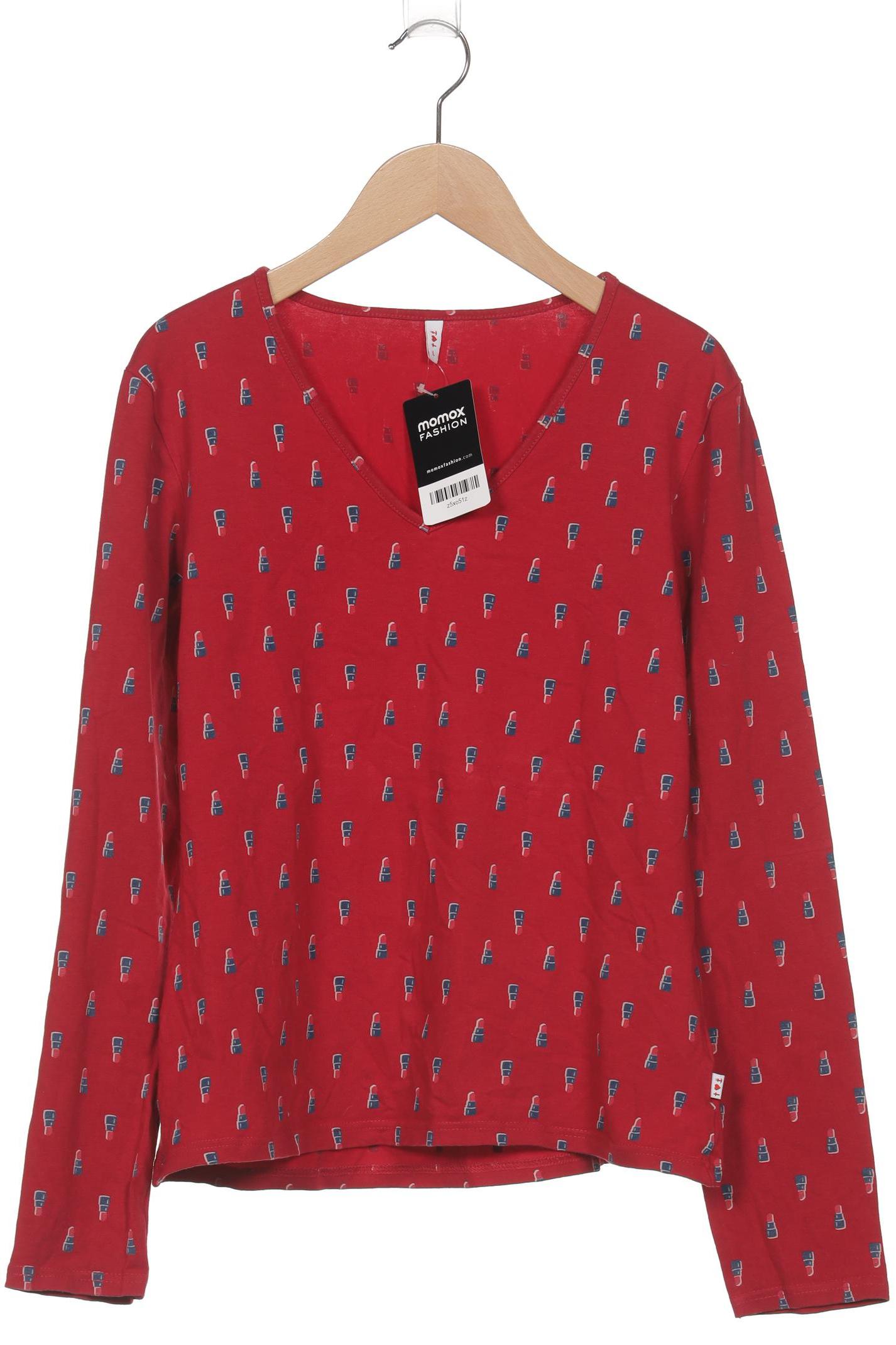 

Blutsgeschwister Damen Langarmshirt, rot, Gr. 42