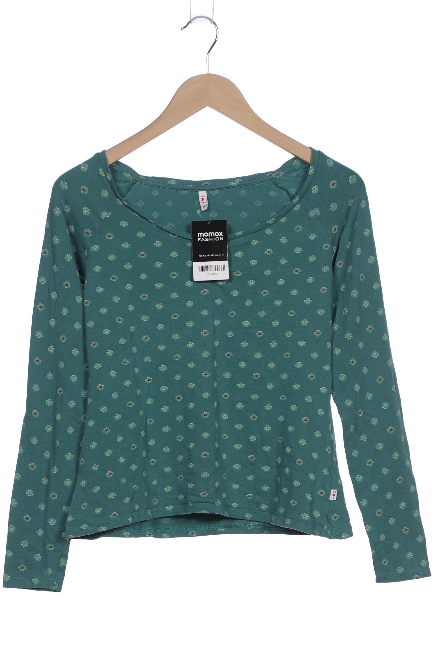 

Blutsgeschwister Damen Langarmshirt, türkis, Gr. 38