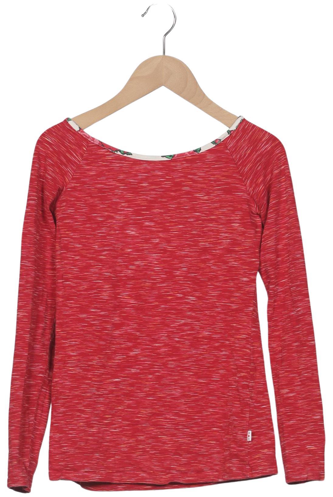 

Blutsgeschwister Damen Langarmshirt, rot, Gr. 36