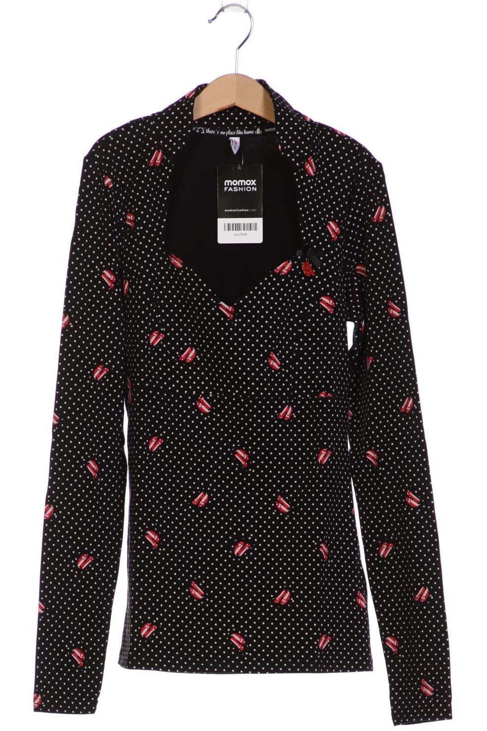 

Blutsgeschwister Damen Langarmshirt, schwarz, Gr. 36