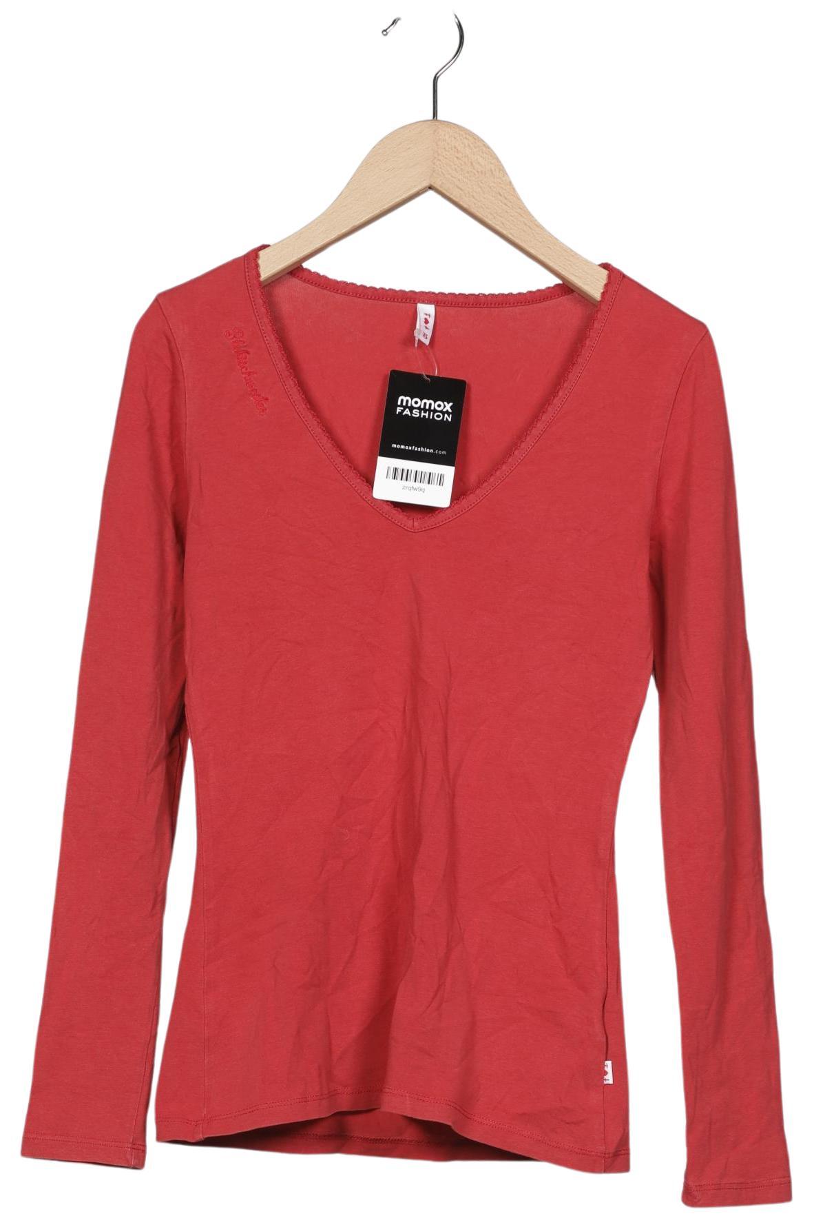 

Blutsgeschwister Damen Langarmshirt, rot, Gr. 34