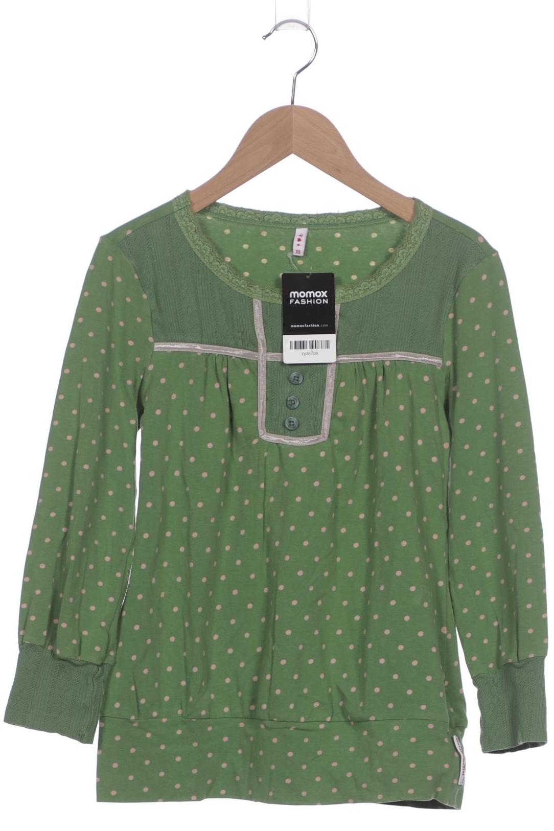 

Blutsgeschwister Damen Langarmshirt, grün, Gr. 34