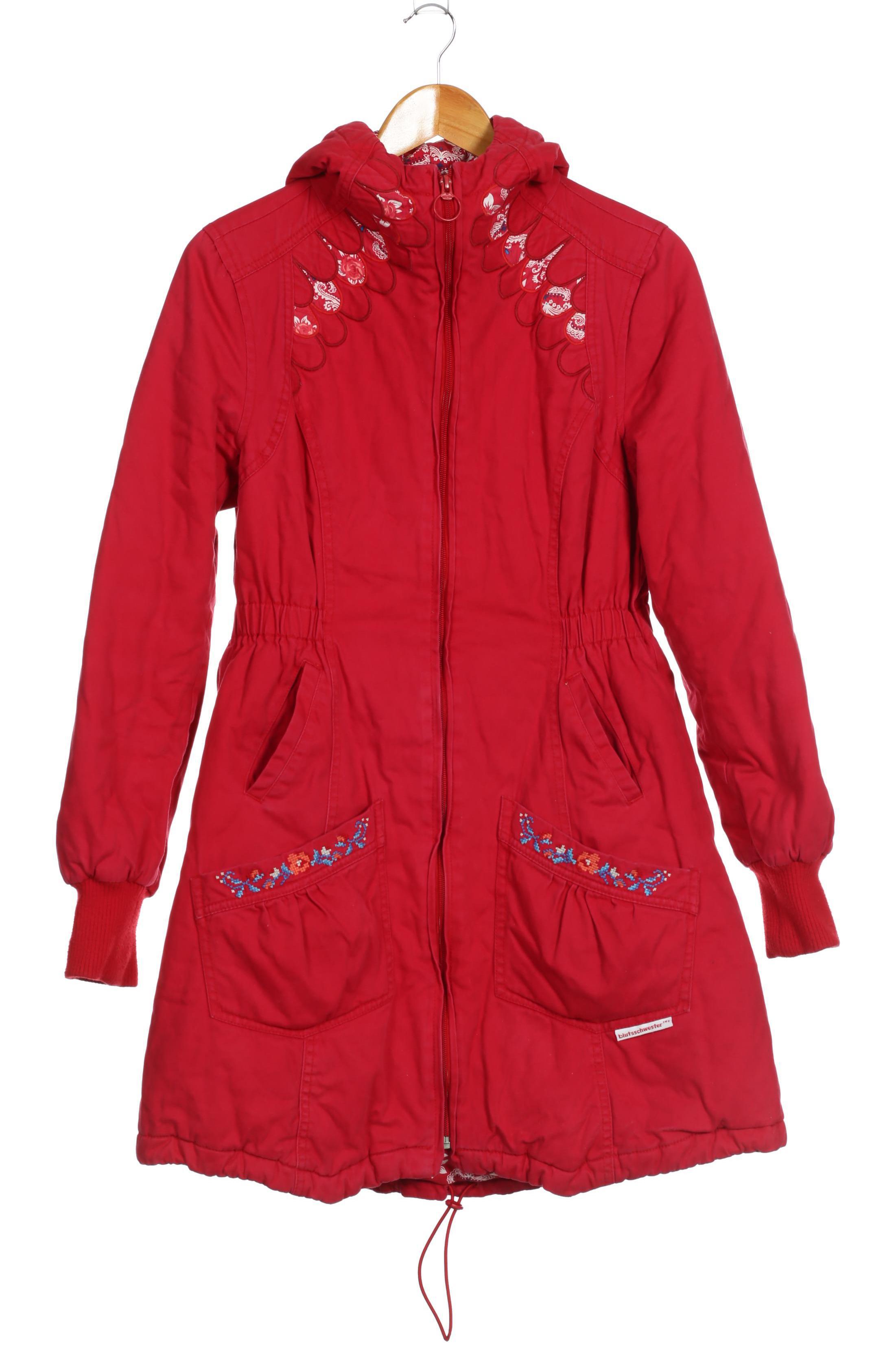 

Blutsgeschwister Damen Mantel, rot, Gr.