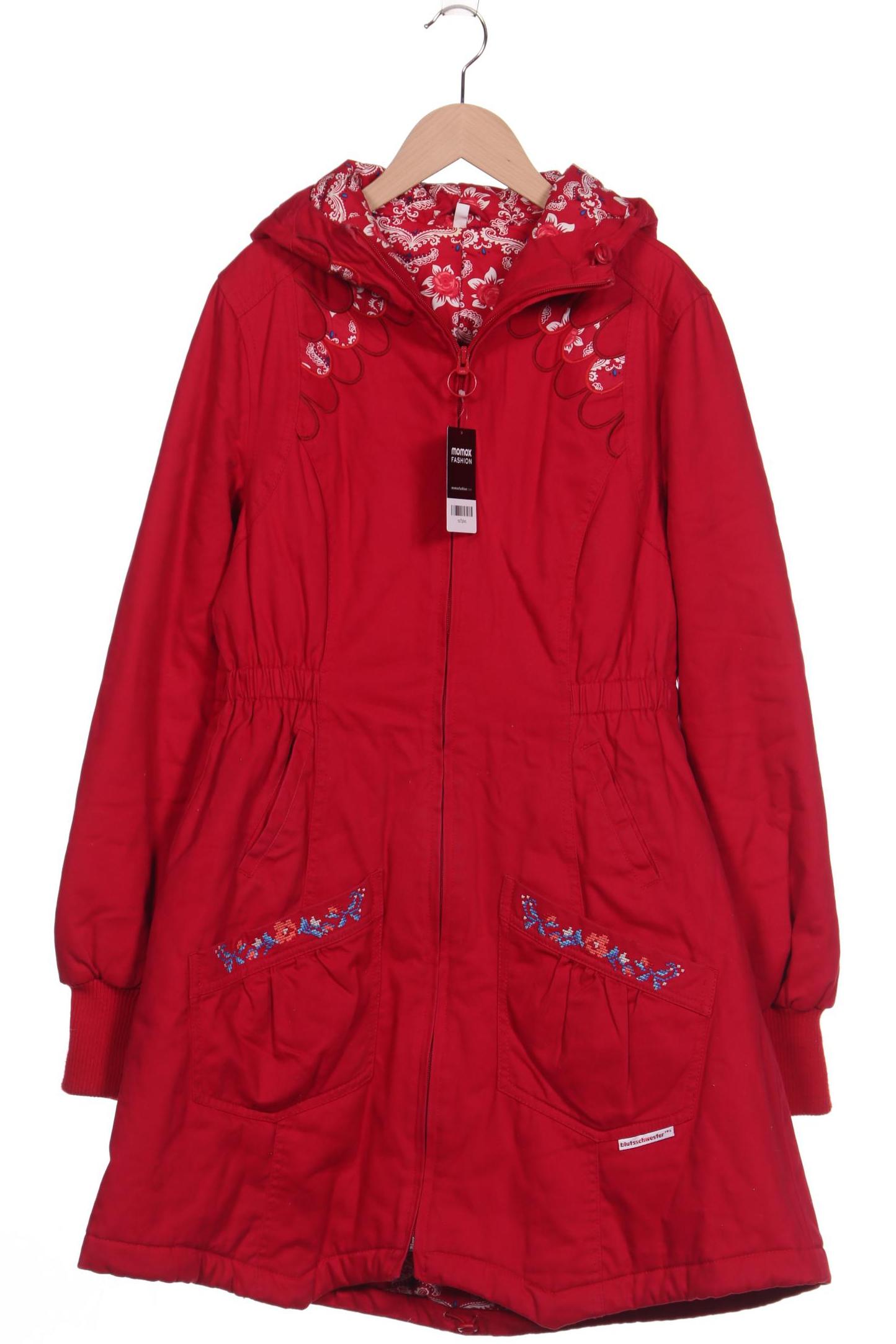 

Blutsgeschwister Damen Mantel, rot