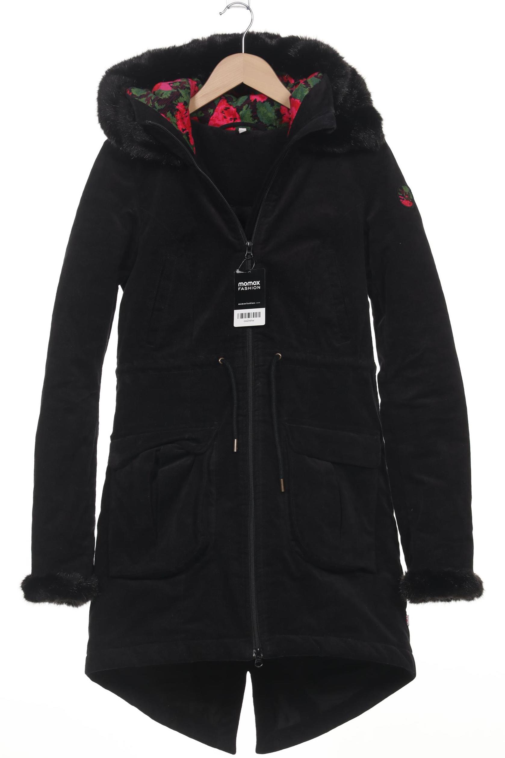 

Blutsgeschwister Damen Mantel, schwarz, Gr. 36