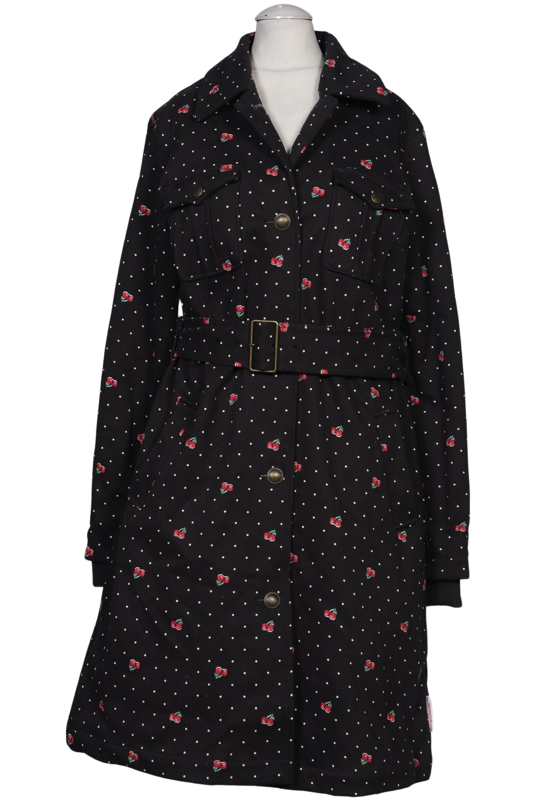 

Blutsgeschwister Damen Mantel, schwarz, Gr. 38