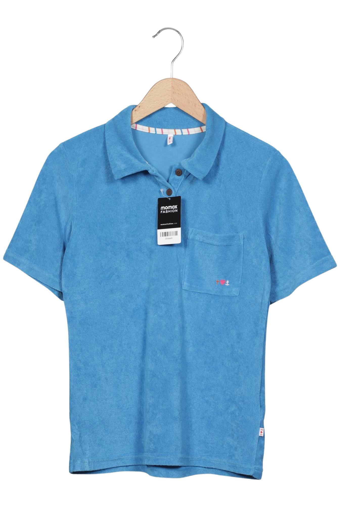 

Blutsgeschwister Damen Poloshirt, hellblau, Gr. 36