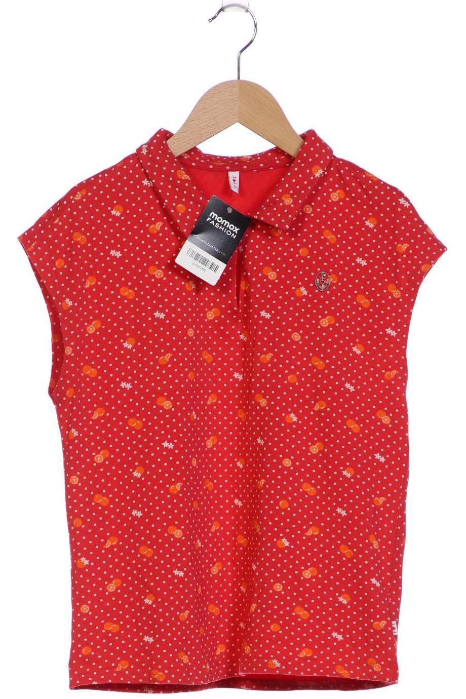

Blutsgeschwister Damen Poloshirt, rot, Gr. 36