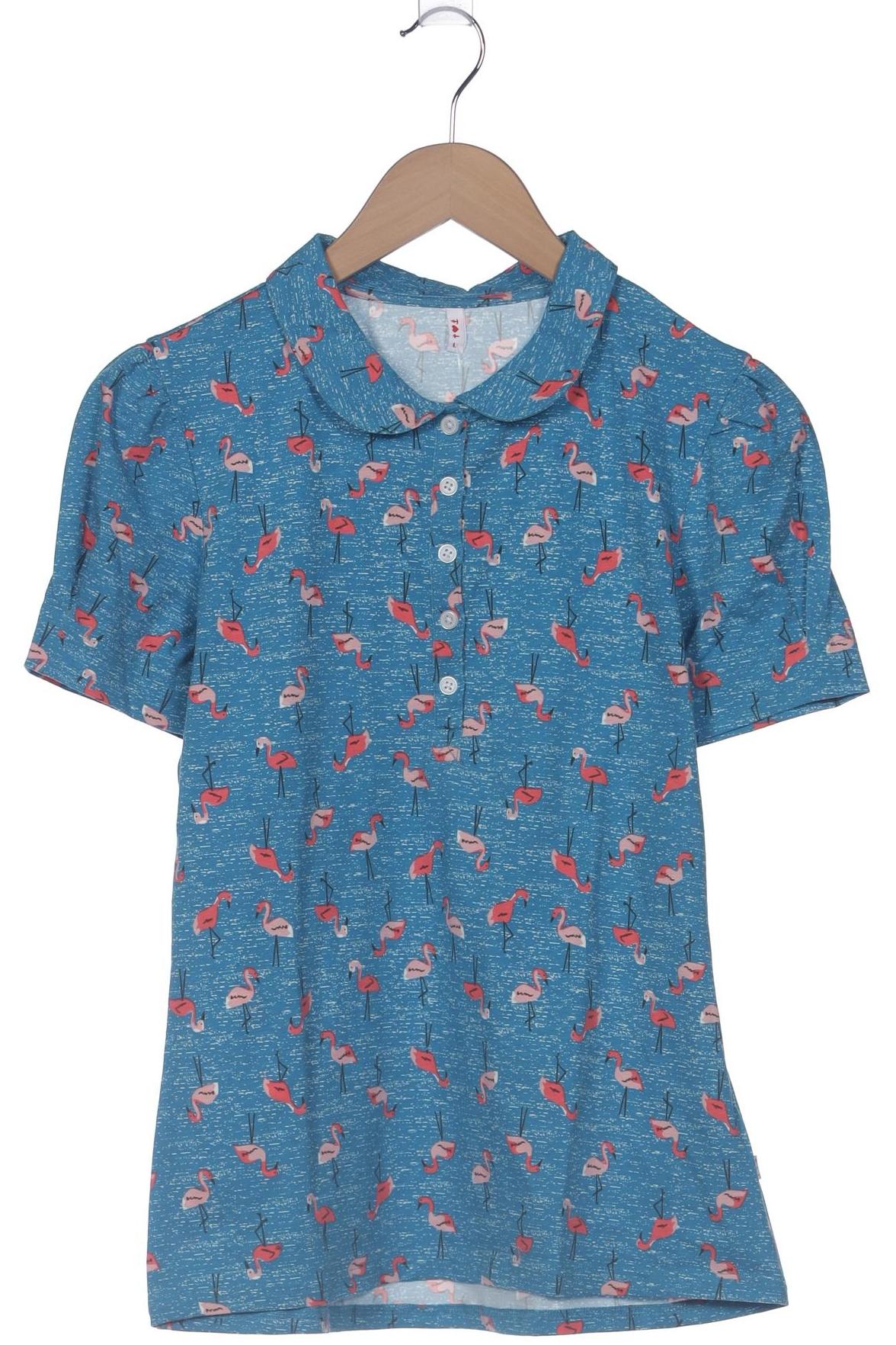 

Blutsgeschwister Damen Poloshirt, blau, Gr. 42