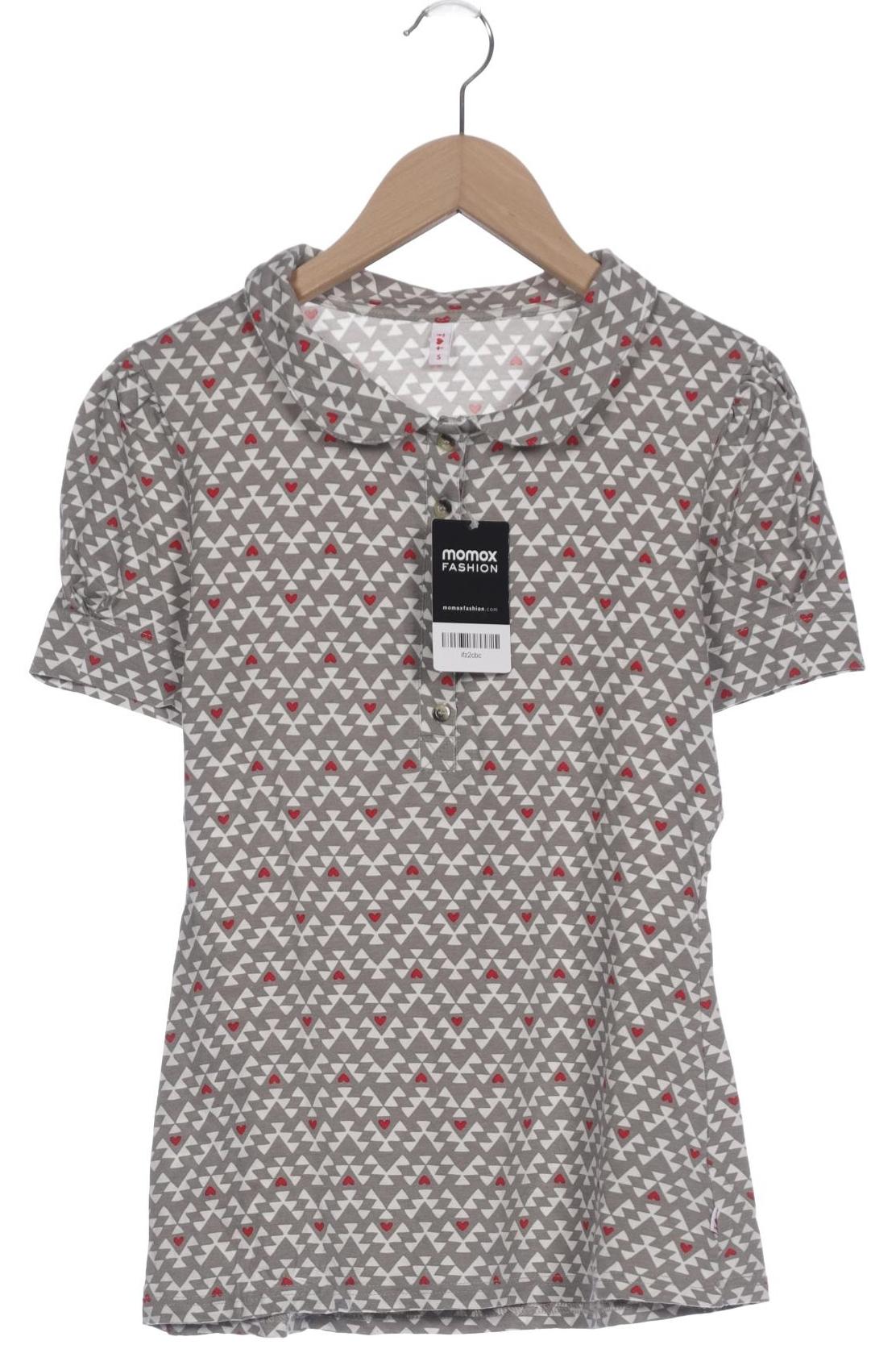 

Blutsgeschwister Damen Poloshirt, grau, Gr. 36