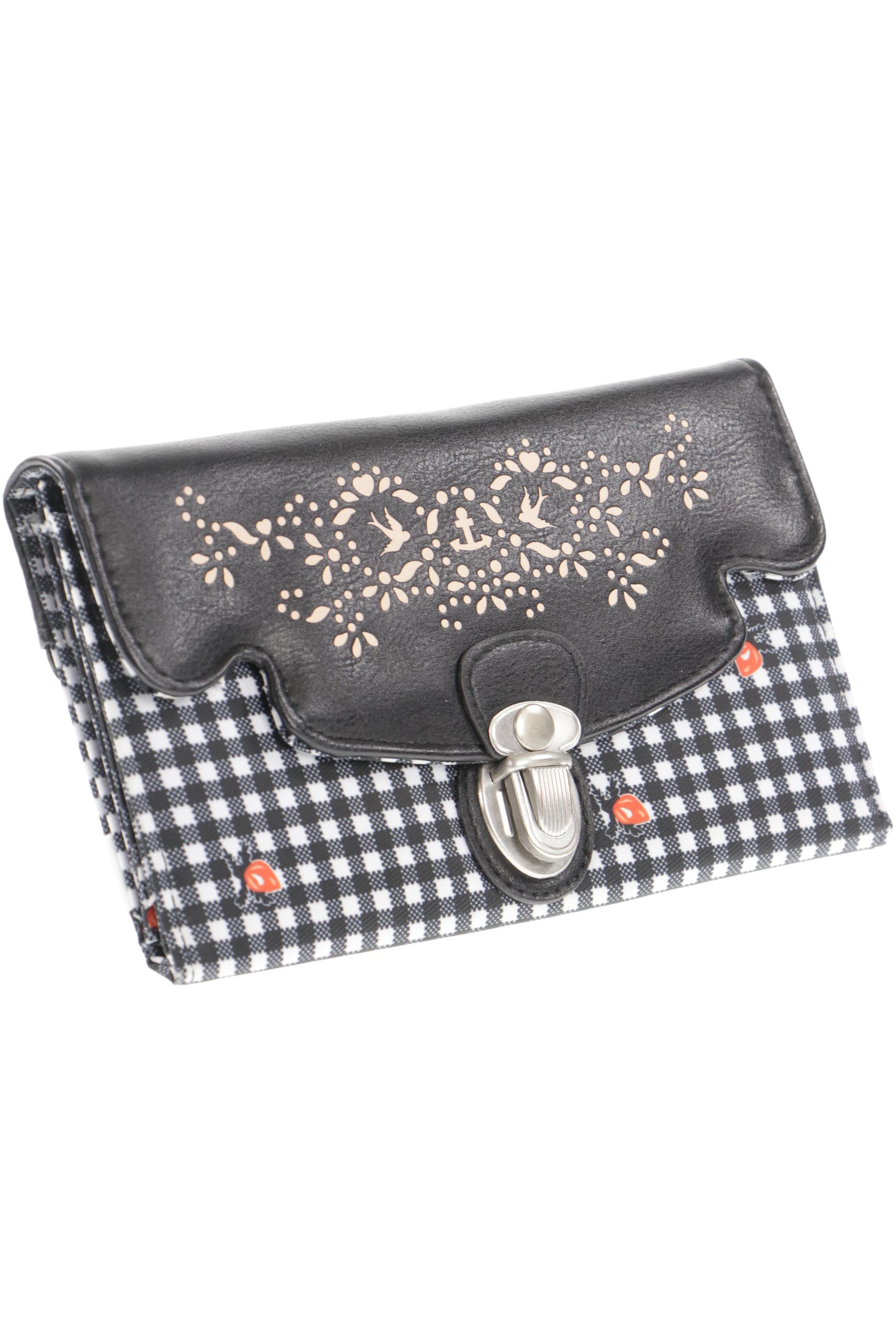 

Blutsgeschwister Damen Portemonnaie, schwarz, Gr.