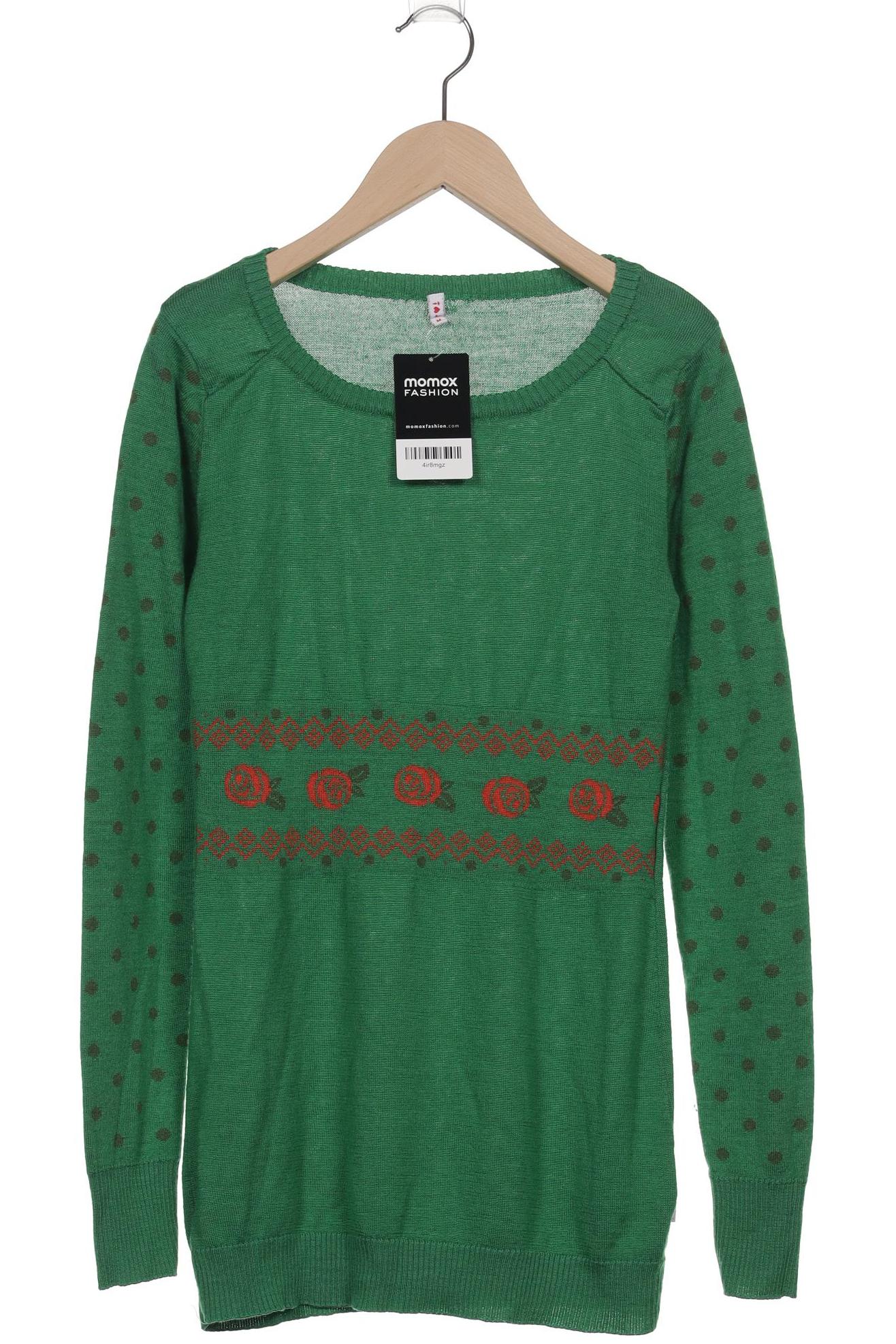 Thumbnail - Blutsgeschwister Damen Pullover, grün, Gr. 38
