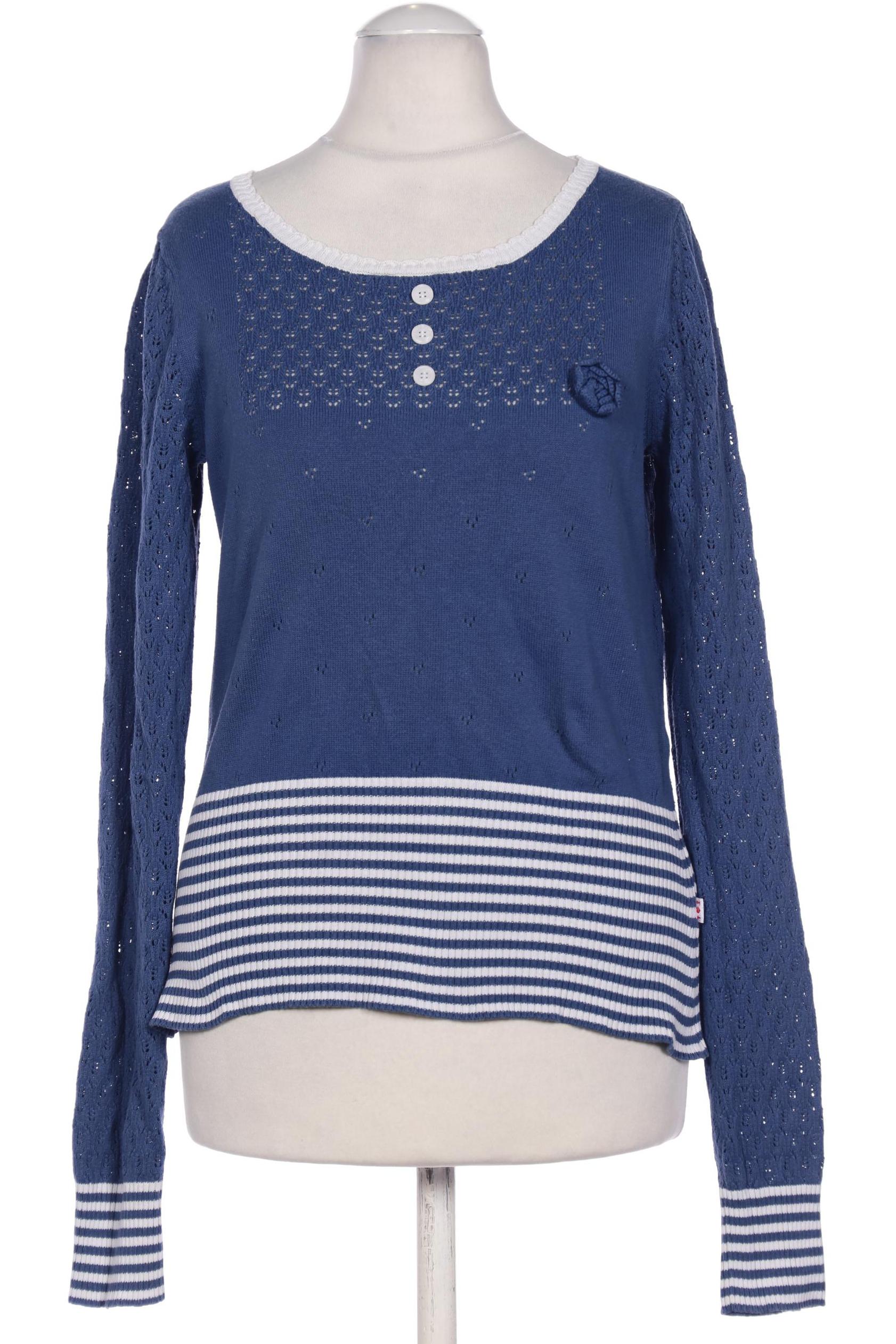 

Blutsgeschwister Damen Pullover, blau, Gr. 36